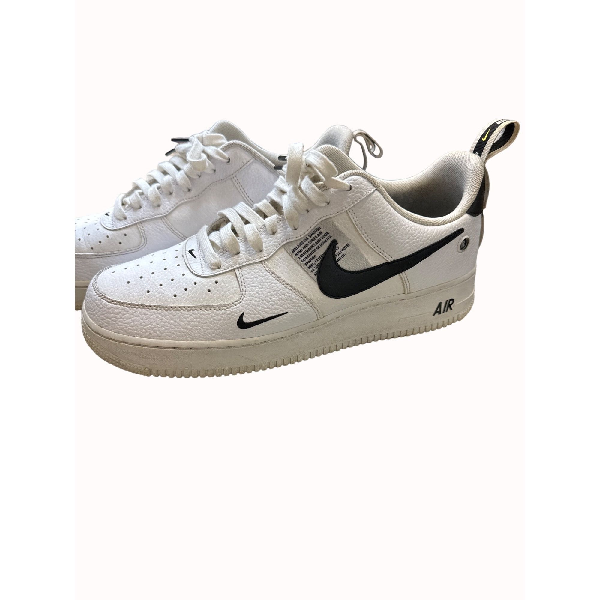 Nike Nike Air LV8 sportswear white mens leather sneakers shoes si Size US 12 / EU 45 - 2 Thumbnail