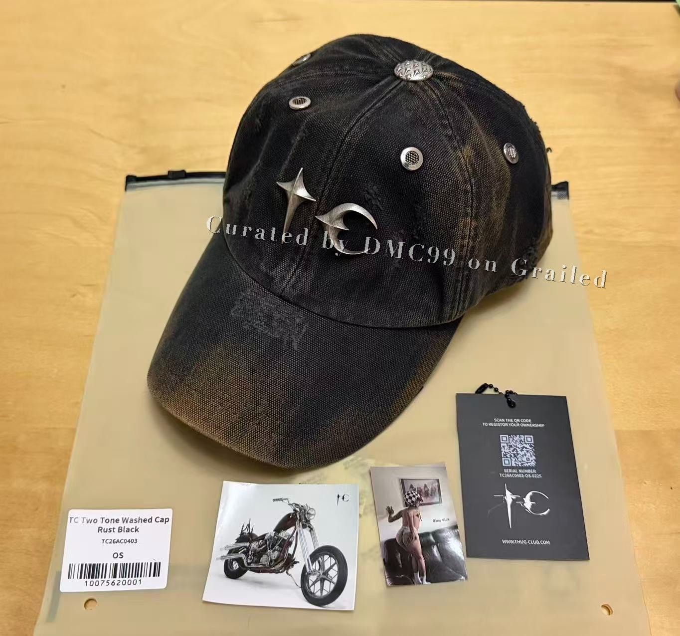 Designer × Streetwear × Thug Club Thug Club Denim Bullet Cap | Grailed