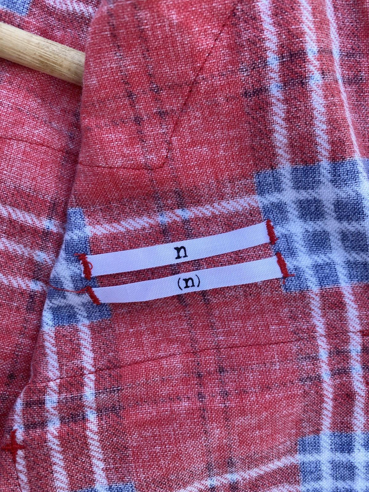 Number (N)ine Rare Number Nine Checkered Flannel Shirt Size US S / EU 44-46 / 1 - 16 Thumbnail
