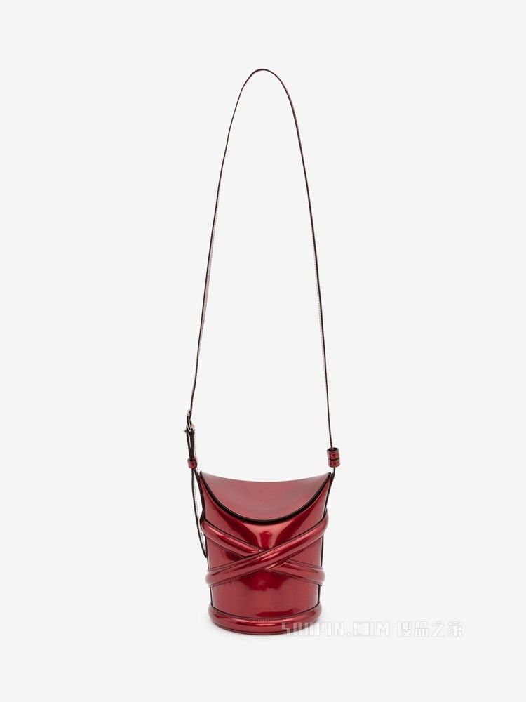 Alexander McQueen o1w1db10925 Size: OS/The Curve in Red Size ONE SIZE - 5 Thumbnail
