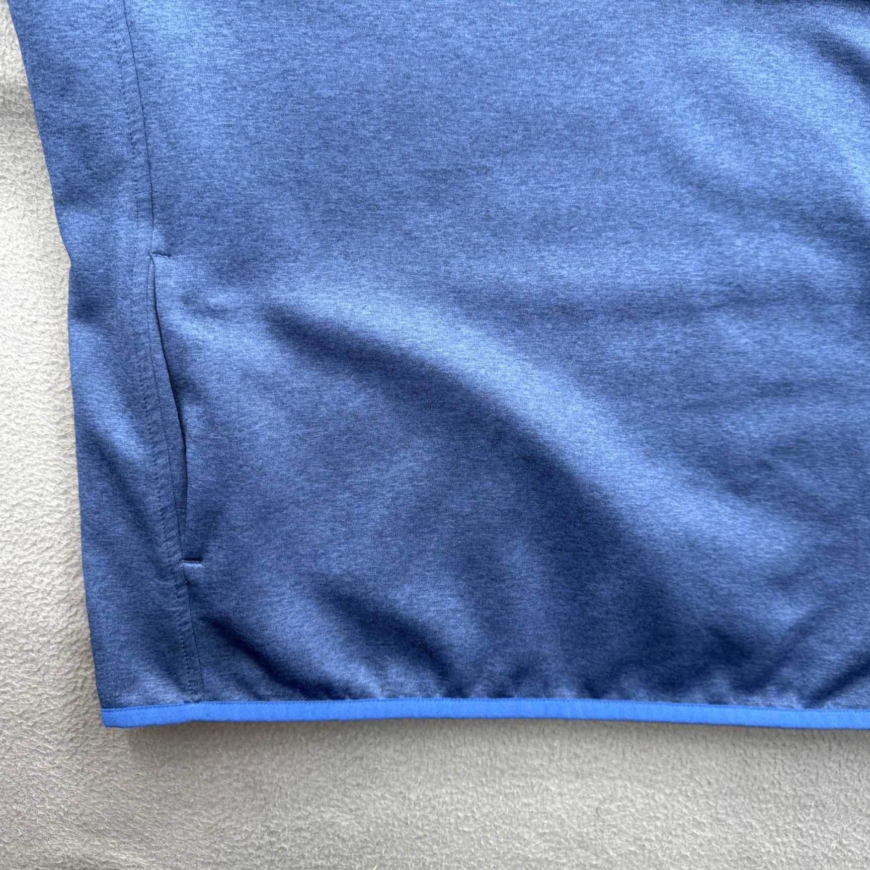Vineyard Vines Vineyard Vines Sweatshirt Mens M Blue 1/4 Zip Mock Neck Fleece Pullover Size US M / EU 48-50 / 2 - 6 Thumbnail