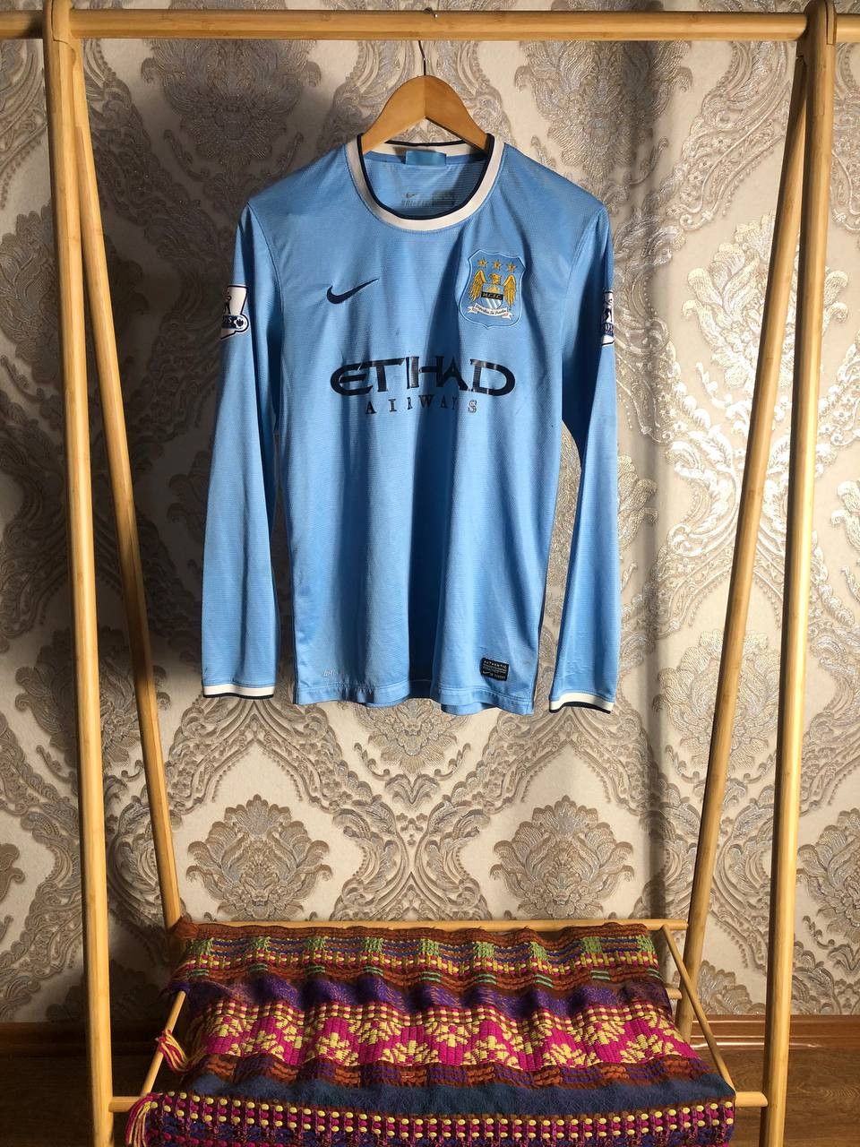 Nike Vintage Nike FC Manchester City England Soccer Jersey Retro Size US M / EU 48-50 / 2 - 1 Thumbnail