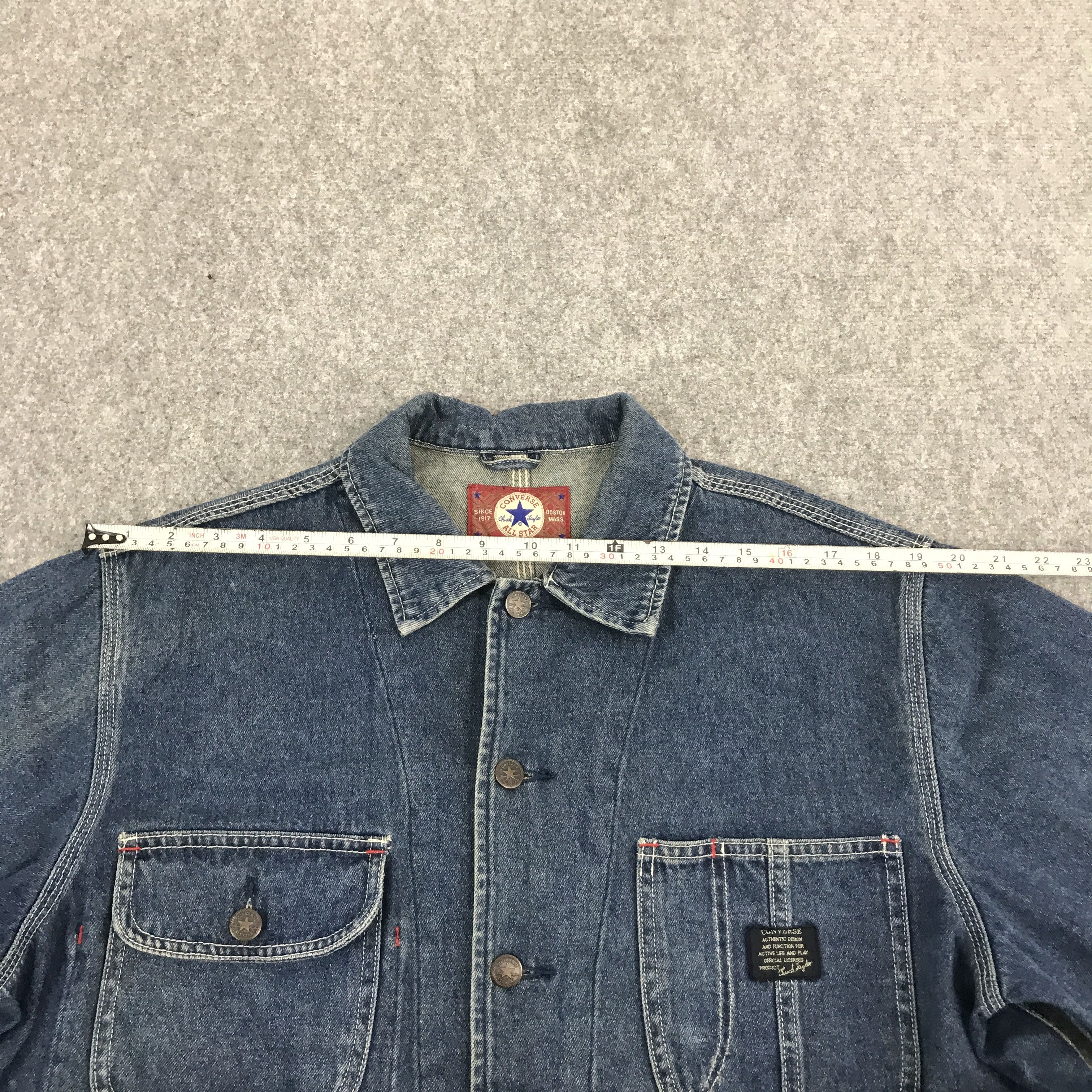 Converse CONVERSE ALL STAR CHORE DENIM JACKET Size US M / EU 48-50 / 2 - 9 Thumbnail