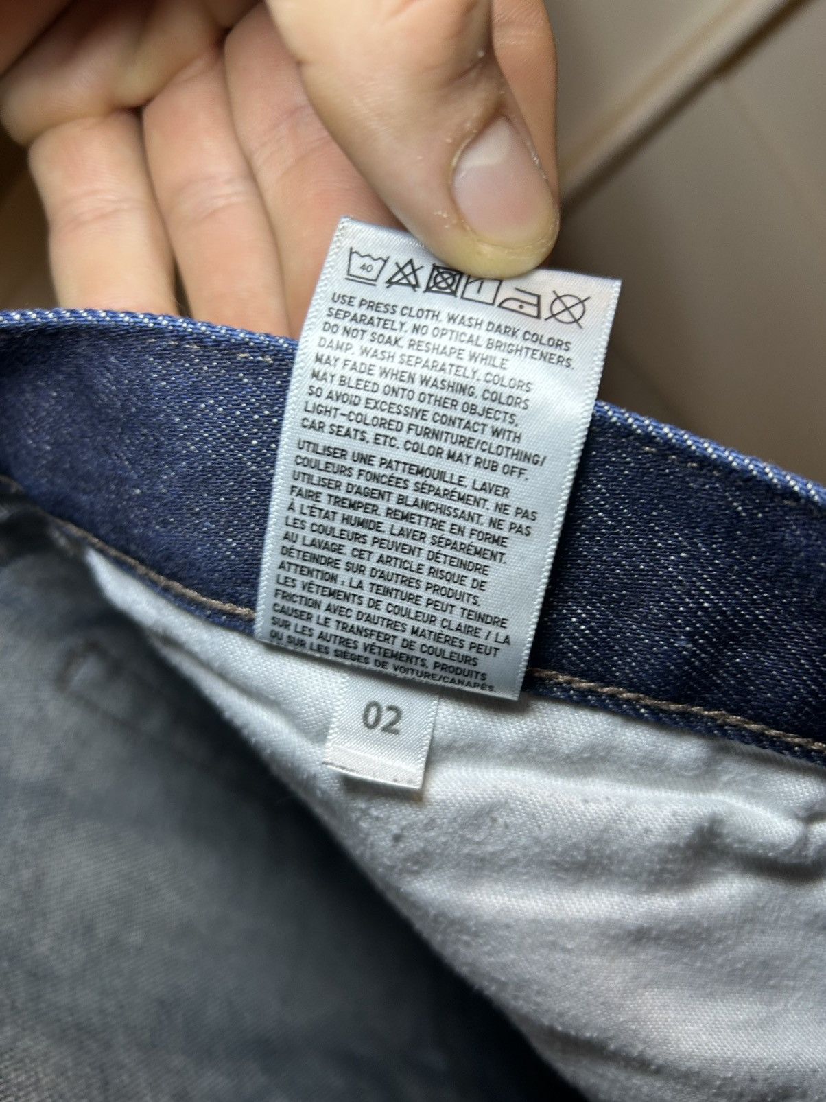 Uniqlo Vintage Uniqlo raw selvedge denim by Kaihara skinny jeans Size US 36 / EU 52 - 14 Thumbnail