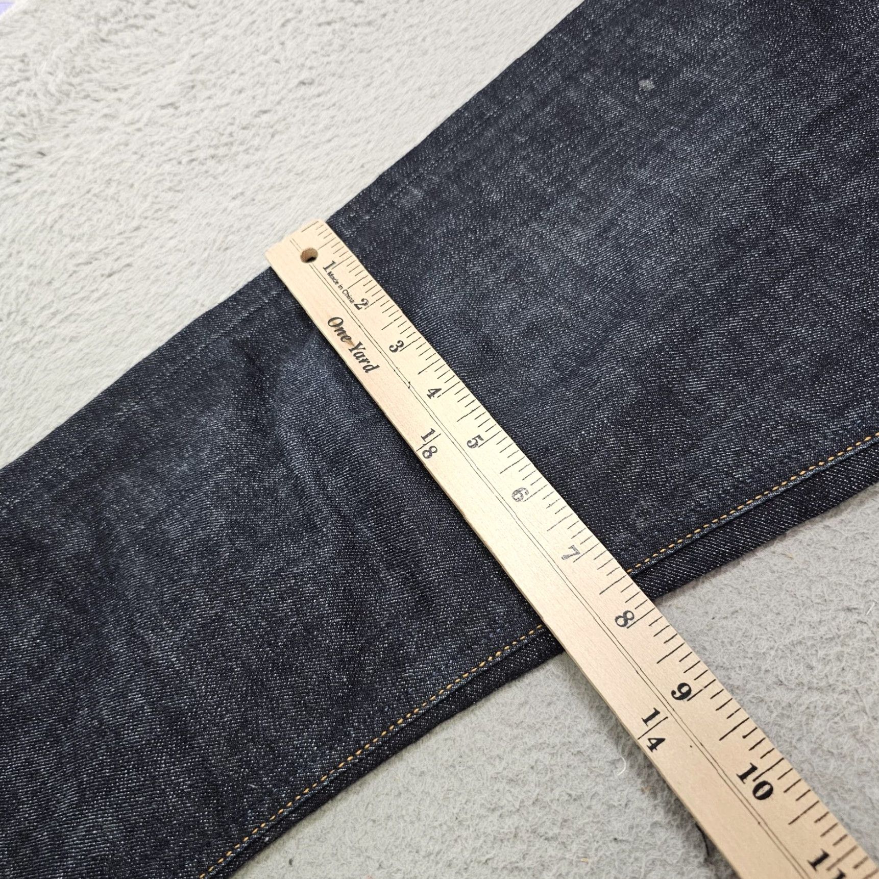 Nudie Jeans Nudie Jeans Mens Jeans 32x34 Dark Indigo Skinny Organic Cotton Twill Rinse Slim Jeans with Pockets Logo Patch Size US 32 / EU 48 - 6 Thumbnail