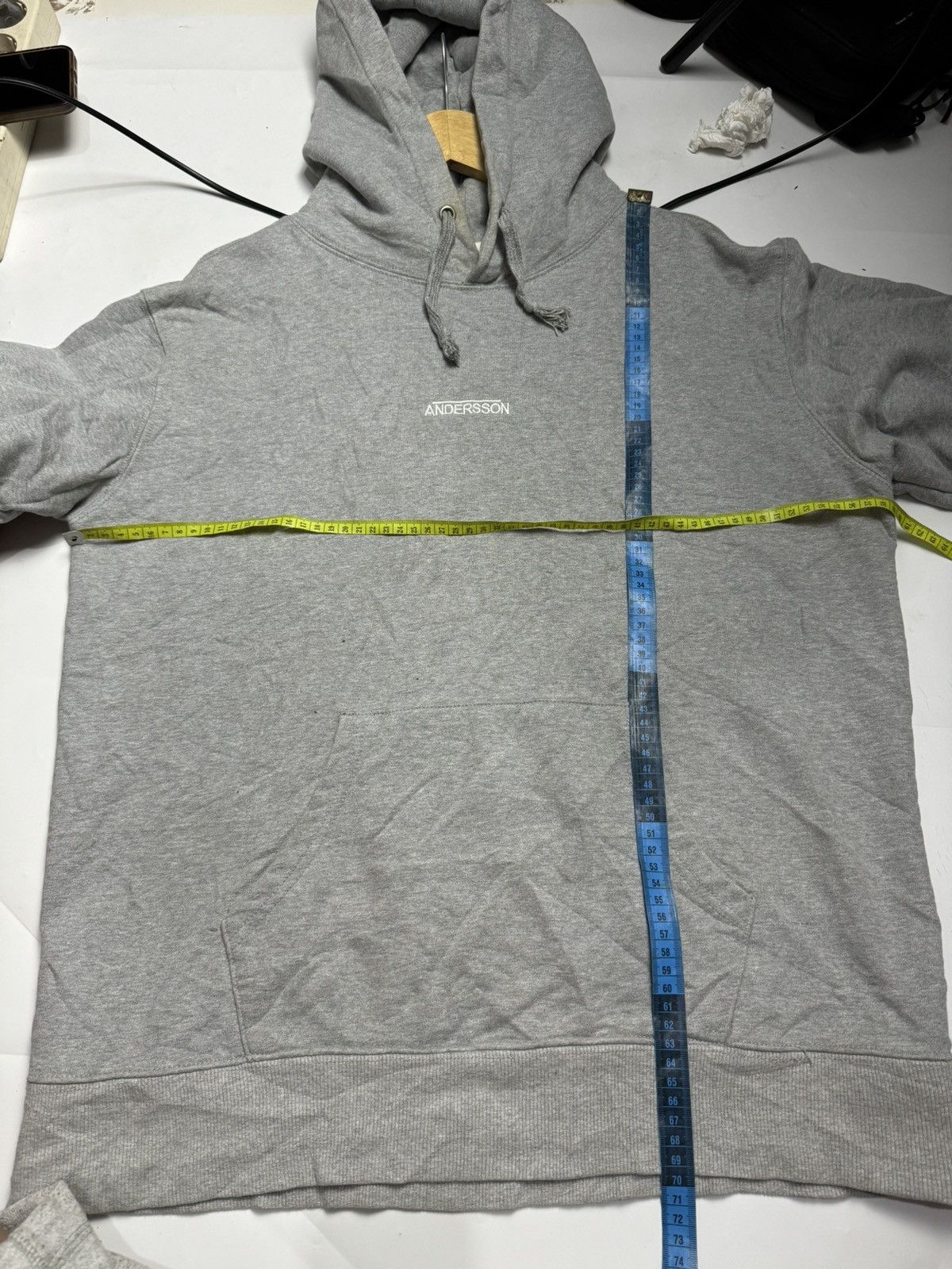 Andersson Bell × JW Anderson Andersson Bell Autumn Winter Hoodie Grey Size US L / EU 52-54 / 3 - 8 Thumbnail