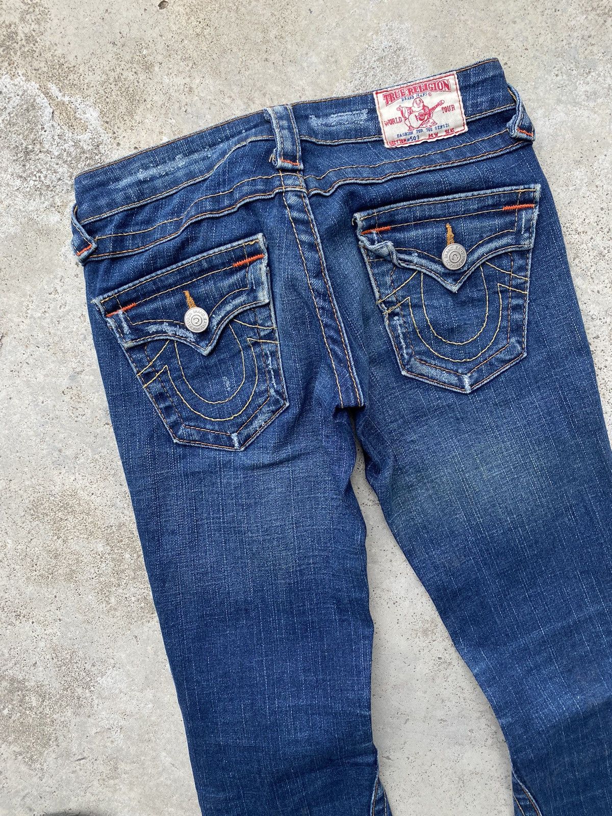 True Religion Vintage True Religion Bootcut Flare Jeans Size 28" / US 6 / IT 42 - 7 Thumbnail