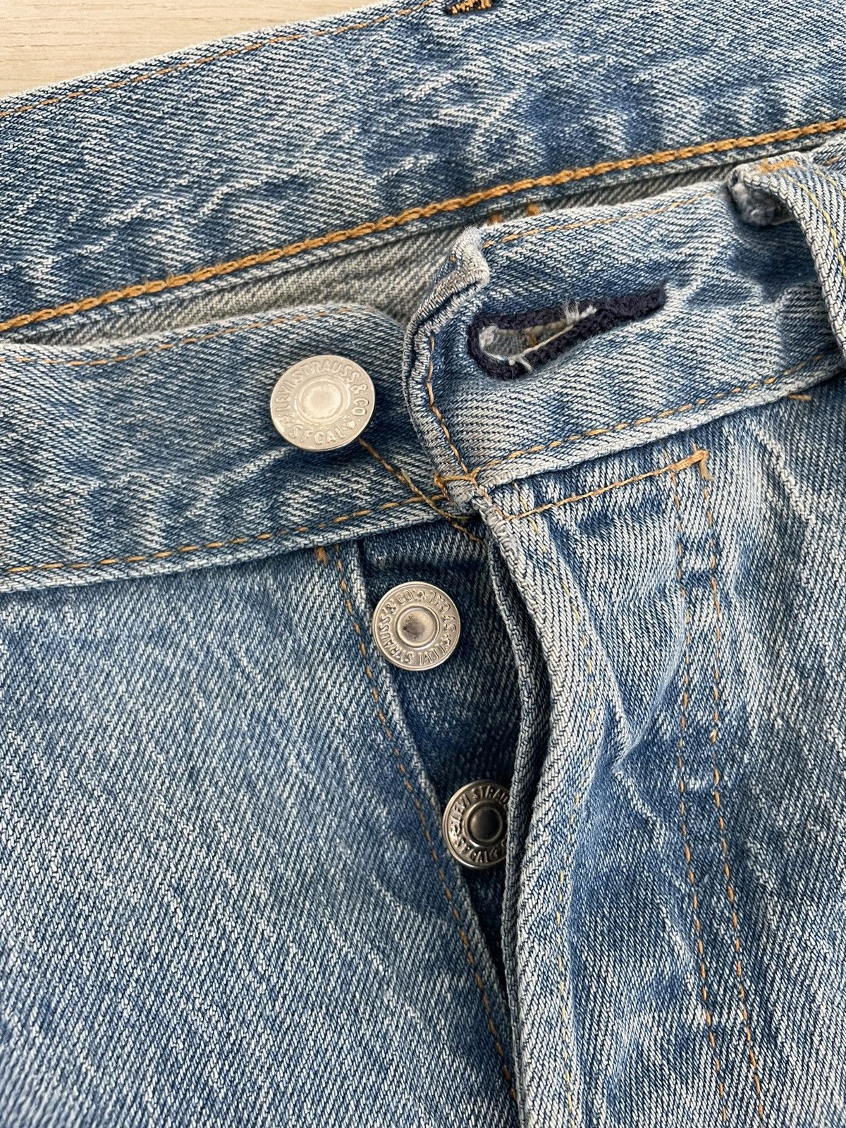 Levi's Vintage Clothing Levi’s Denim Jeans 501 32x32 Size US 32 / EU 48 - 4 Thumbnail