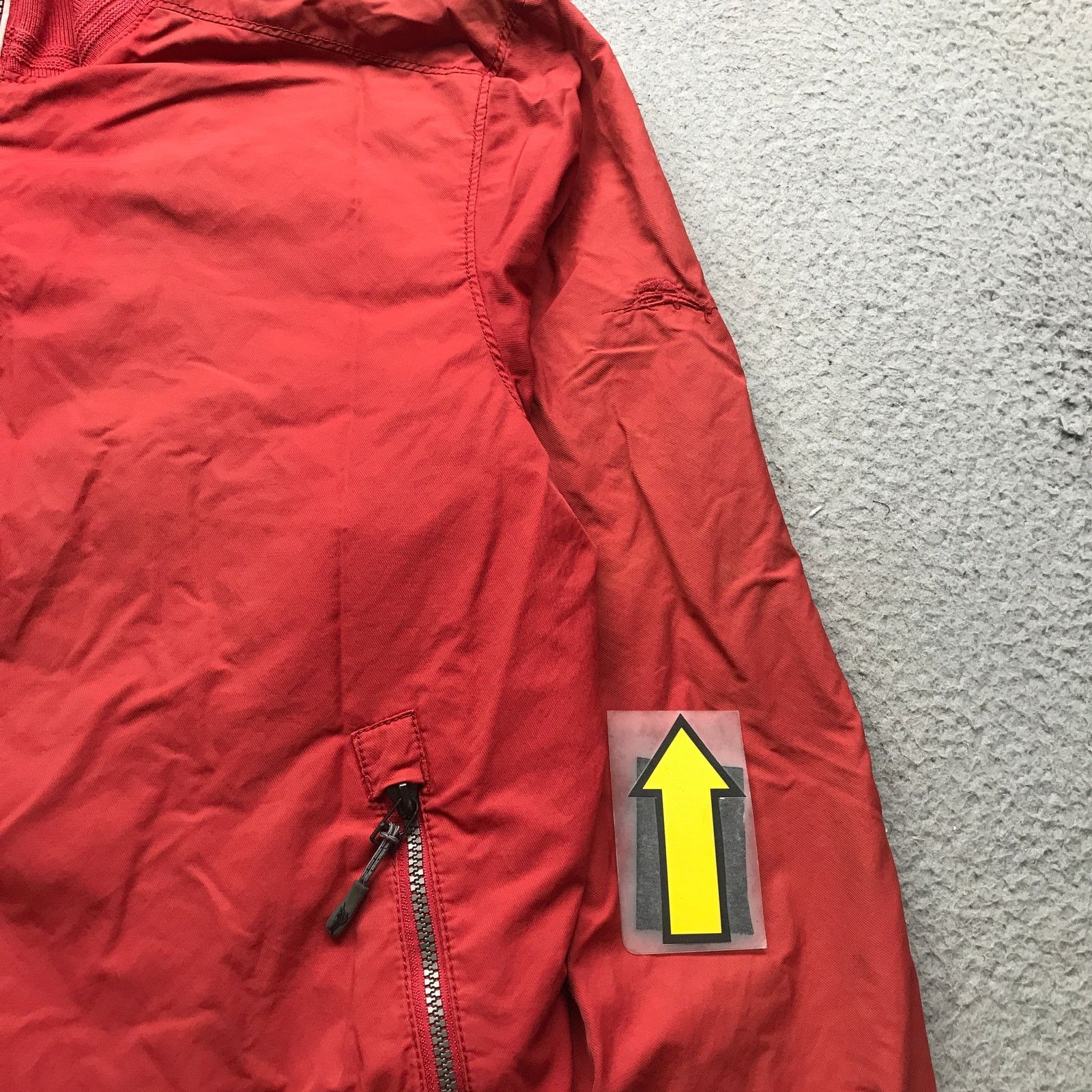 Tommy Bahama Tommy Bahama Lined Bomber Jacket Mens Medium Red Full Zip Size US M / EU 48-50 / 2 - 10 Thumbnail