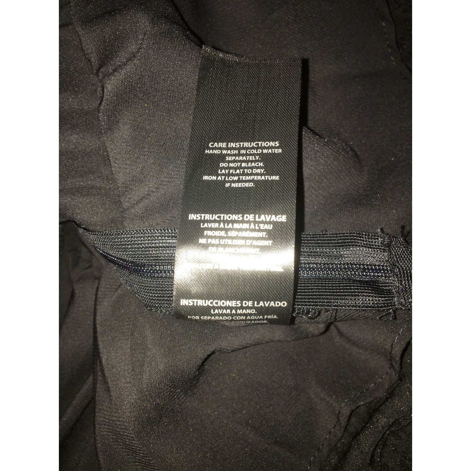 Buffalo David Bitton NWT Buffalo David Bitton Small Top Black Wrap Waist Ruffles Size S / US 4 / IT 40 - 5 Thumbnail