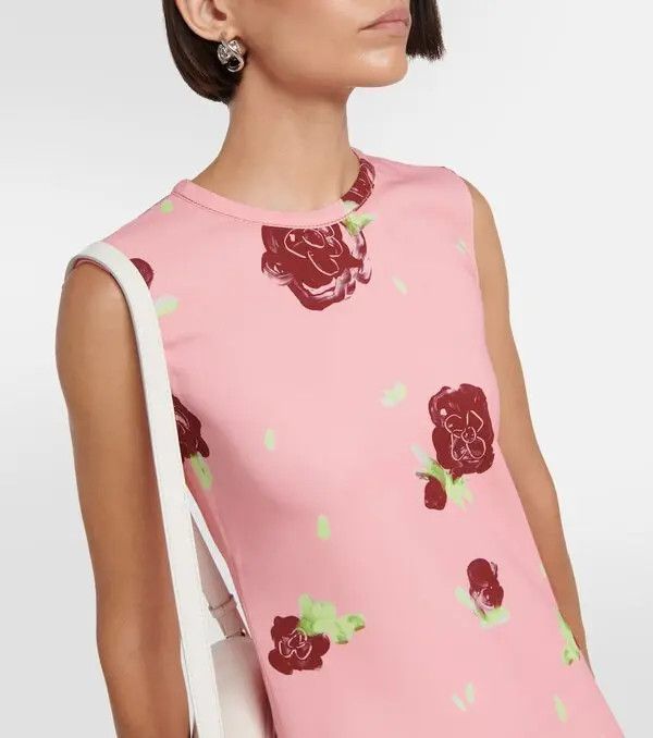 Marni o1w1db10125 Dress in Pink Size L / US 10 / IT 46 - 2 Thumbnail