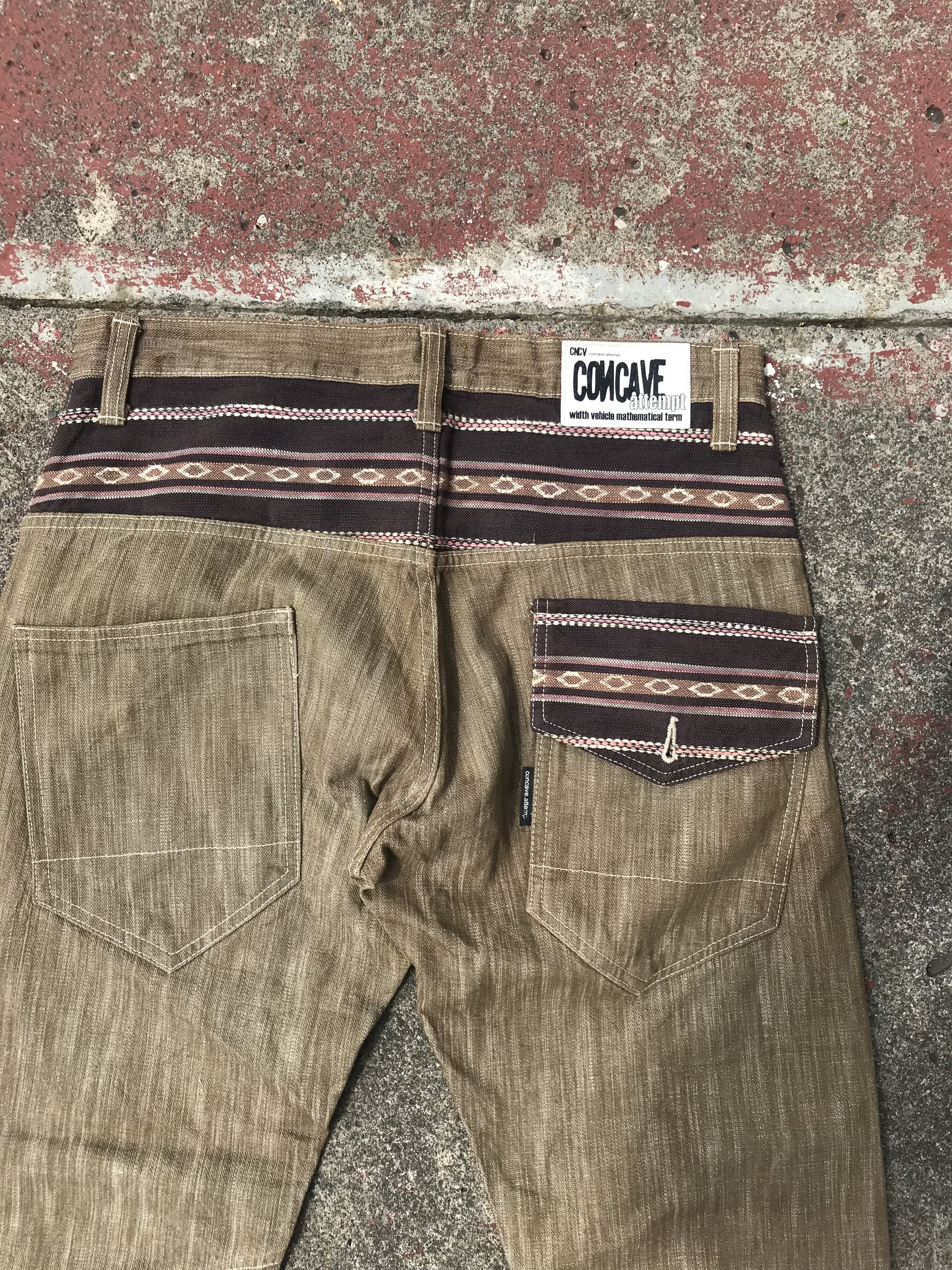 If Six Was Nine × Japanese Brand Rare‼️Concave attempt pants Size US 32 / EU 48 - 6 Thumbnail