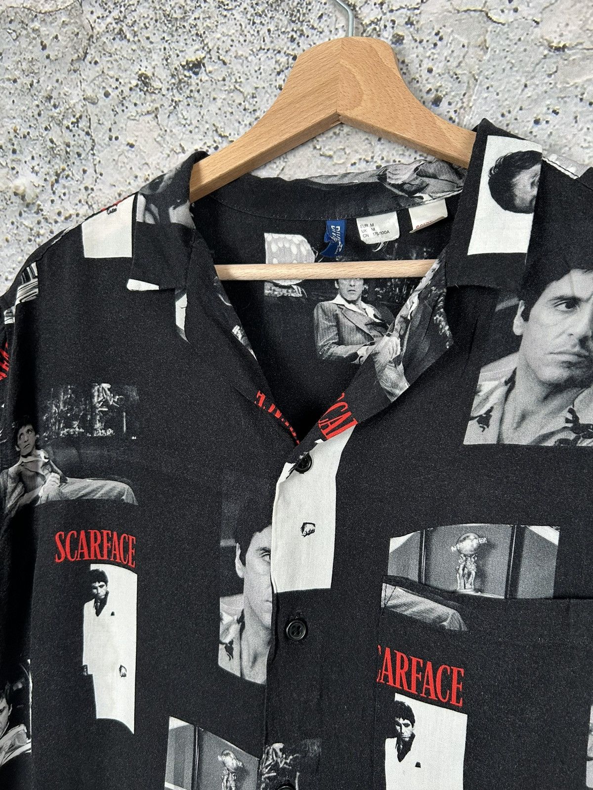 H&M Vintage Scarface x H&M Shirt Movie Film Hype Rare Size US M / EU 48-50 / 2 - 3 Thumbnail