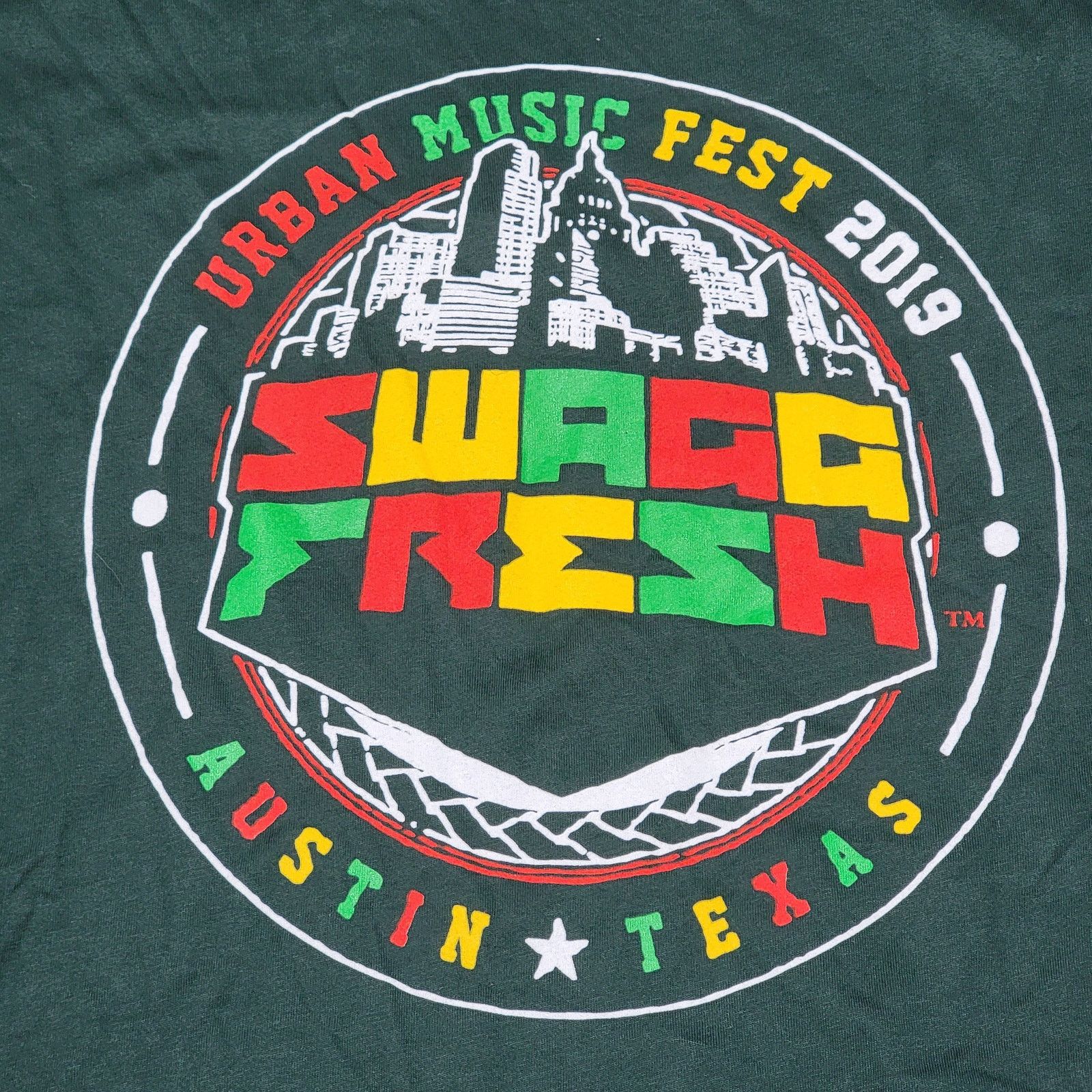 Next Level Apparel Swagg Fresh Tee (NLA) Urban Music Fest 2019 - Size Large NWT Size US L / EU 52-54 / 3 - 2 Thumbnail