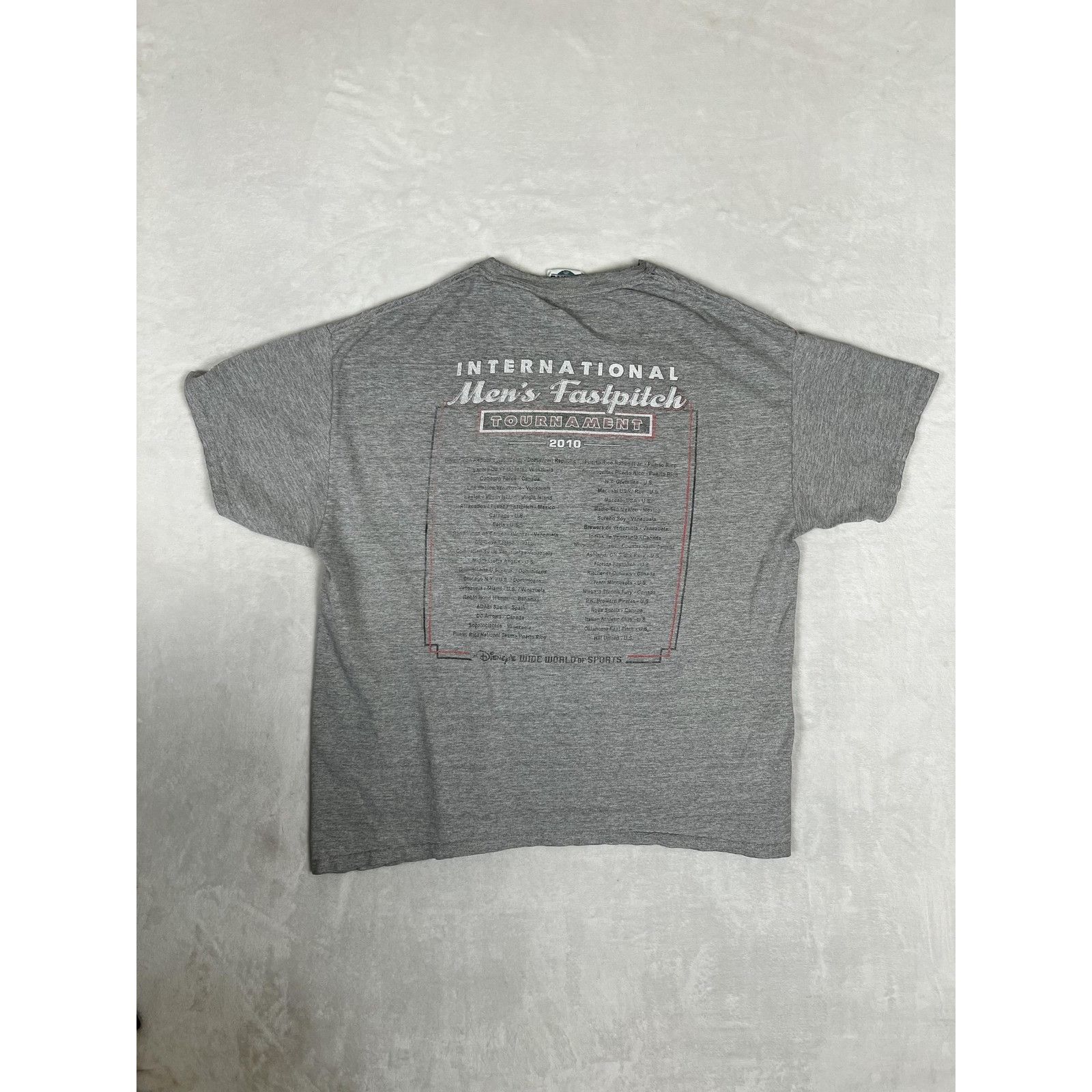 Disney Disney International Fastpitch Softball Tournament T-Shirt M Size US XL / EU 56 / 4 - 9 Thumbnail