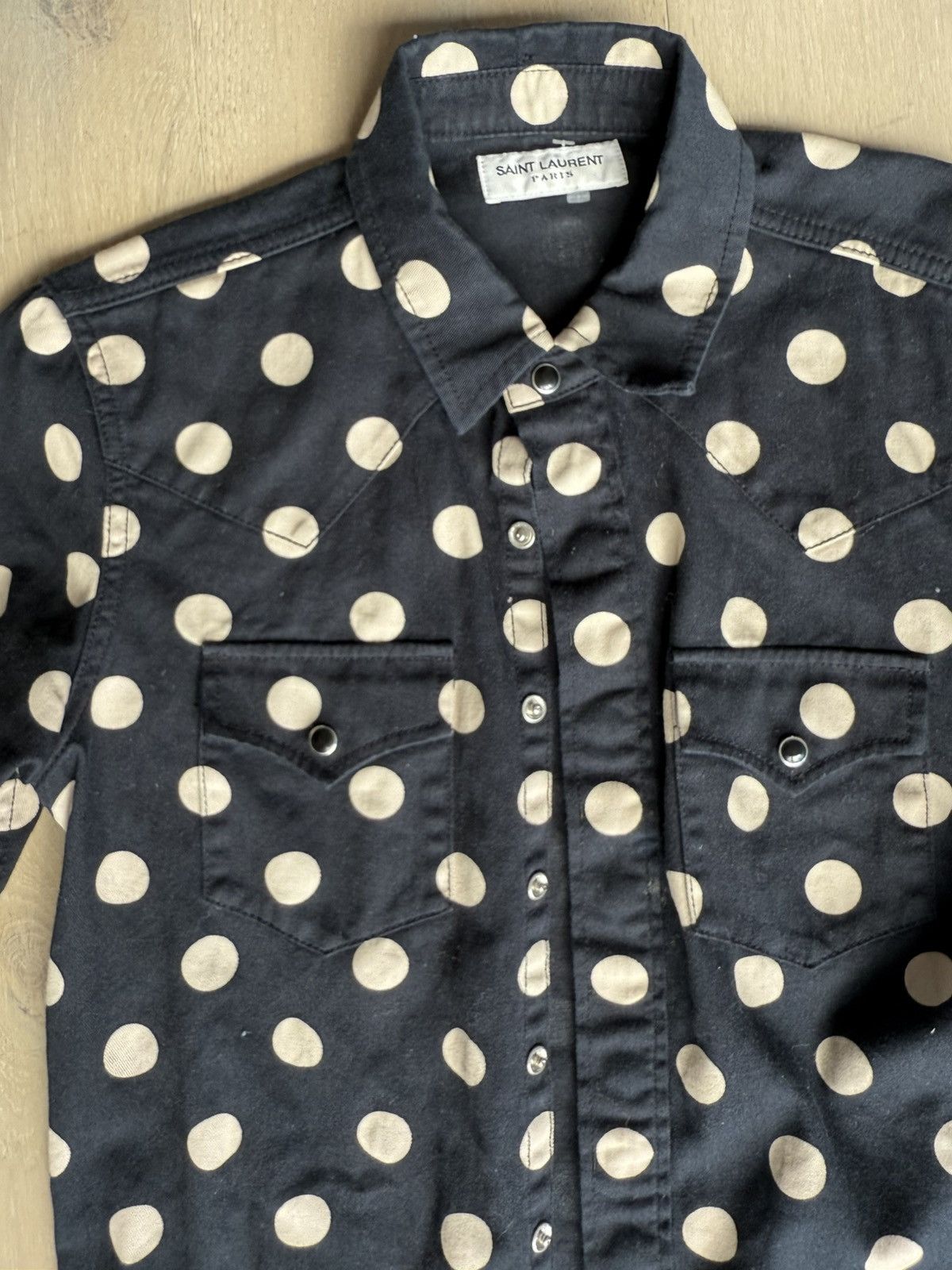 Saint Laurent Paris Saint laurent Western Polka dot Button up Size US S / EU 44-46 / 1 - 6 Thumbnail