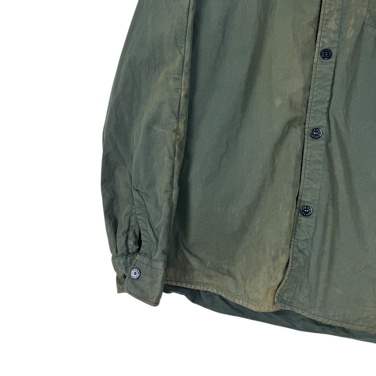 Stone Island 🔥STONE ISLAND SUN FADED SNAP BUTTON JACKET Size US XL / EU 56 / 4 - 5 Thumbnail