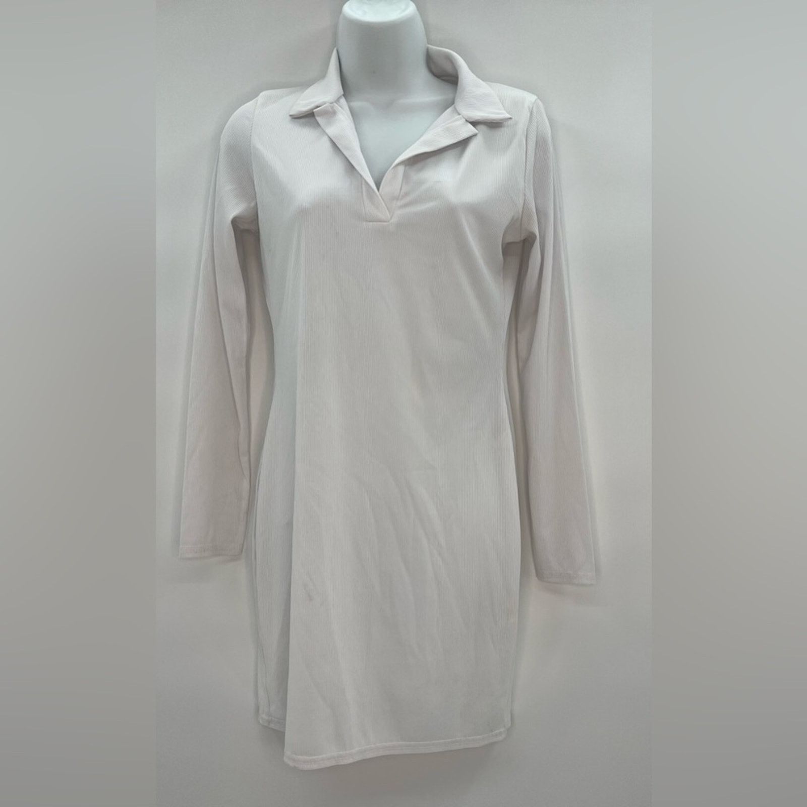 Boohoo BOOHOO RIB KNIT MINI DRESS Sz 8 Size M / US 6-8 / IT 42-44 - 2 Thumbnail