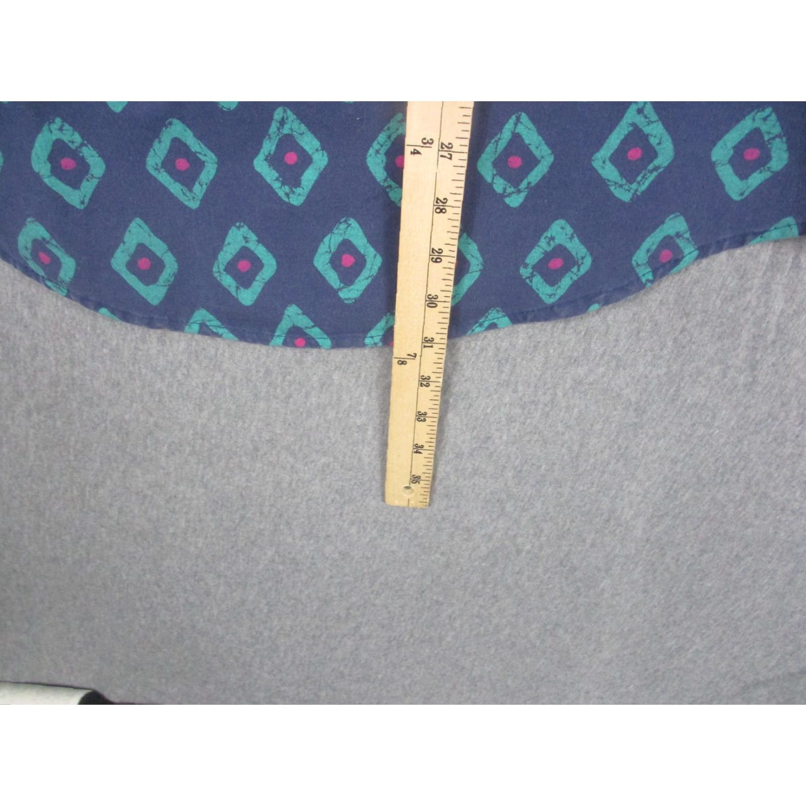 Vintage VINTAGE Body Objects Shirt Mens Large Blue Geometric Short Sleeve Made USA Size US L / EU 52-54 / 3 - 6 Thumbnail