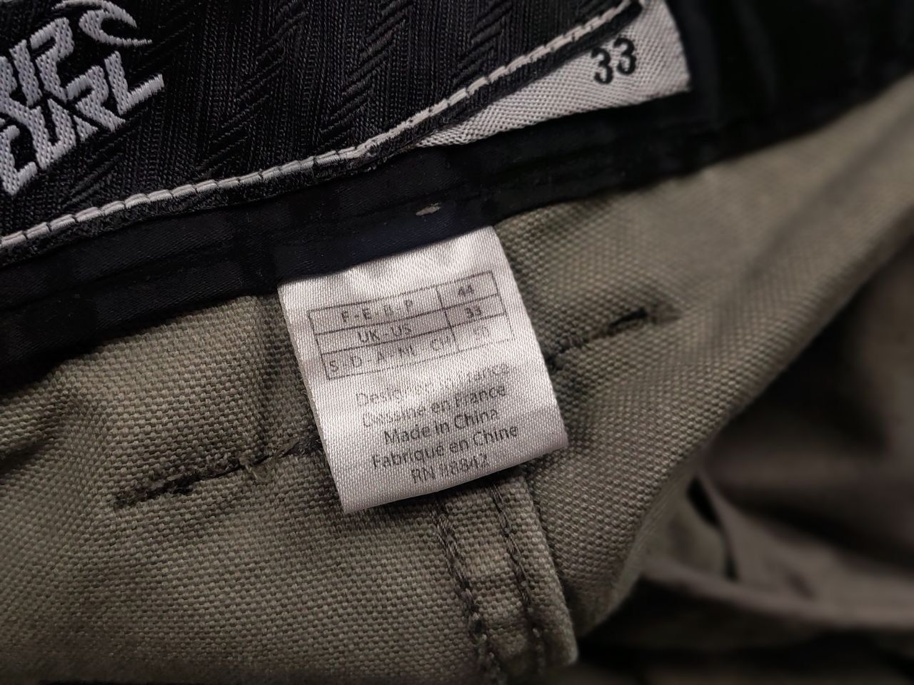 Japanese Brand Vintage 90's junya watanabe style Cargo Baggy camo Pants Size US 33 - 11 Thumbnail