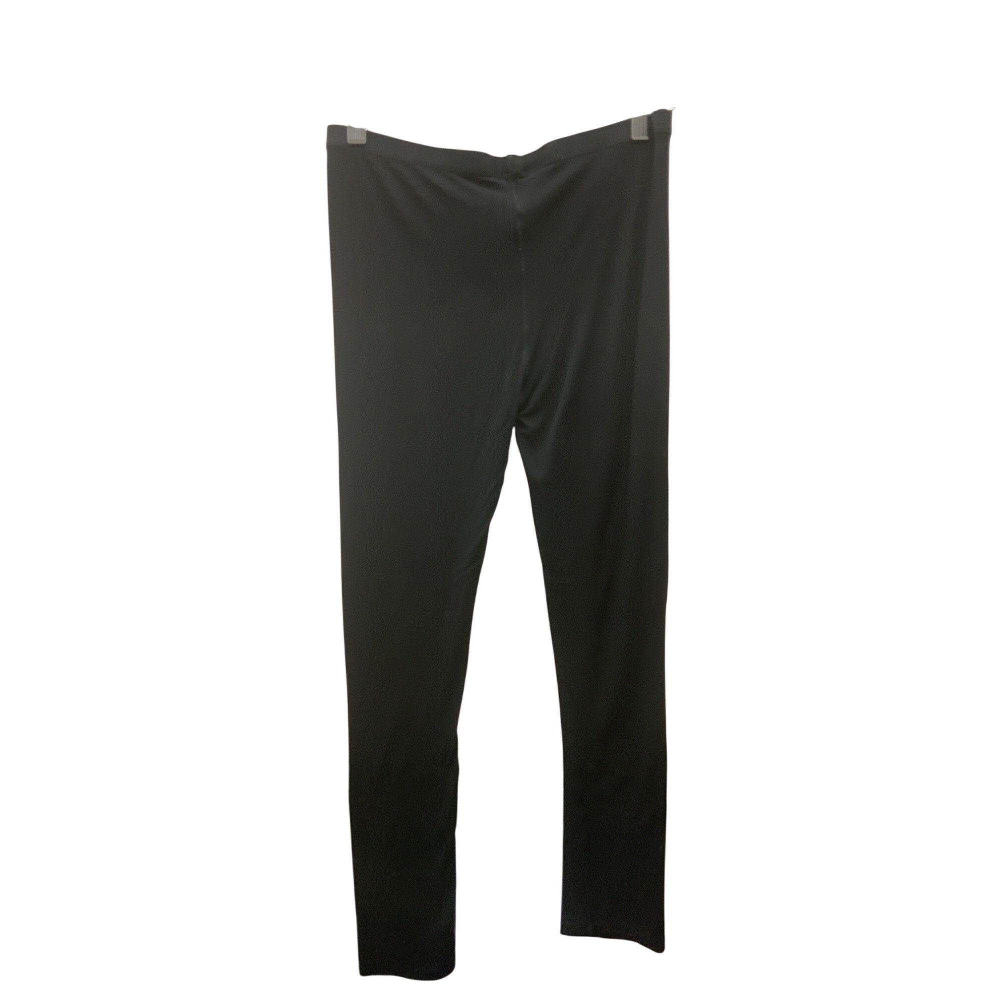 MAJESTIC FILATURES Majestic Filatures Soft Touch Black High Waist Leggings Size 34" / US 12 / IT 48 - 6 Thumbnail