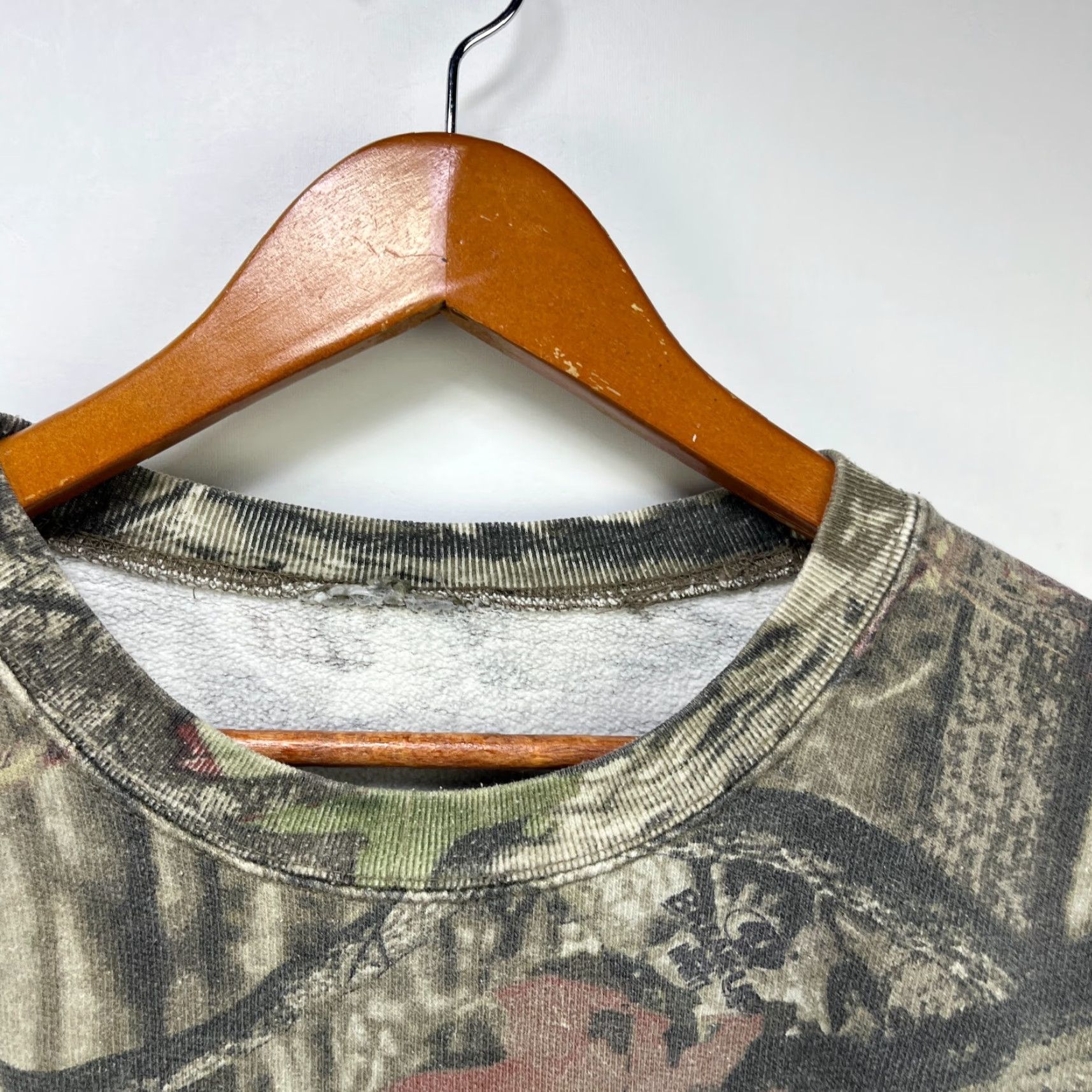 Jerzees VINTAGE Real Tree Camo Sweatshirt 2XL Size US XXL / EU 58 / 5 - 3 Thumbnail
