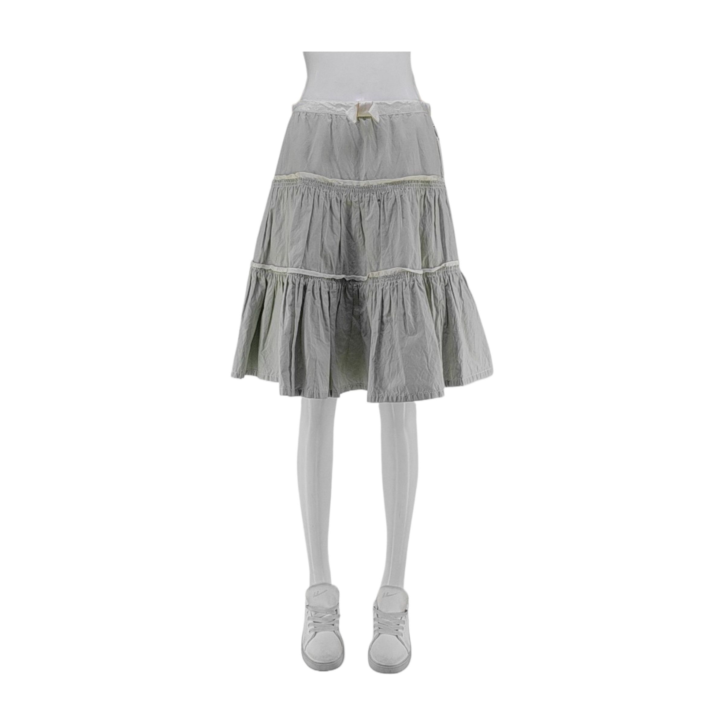 Louis Vuitton Louis Vuitton Tiered Cotton-Silk Skirt Size 38 Size 26" / US 2 / IT 38 - 1 Thumbnail