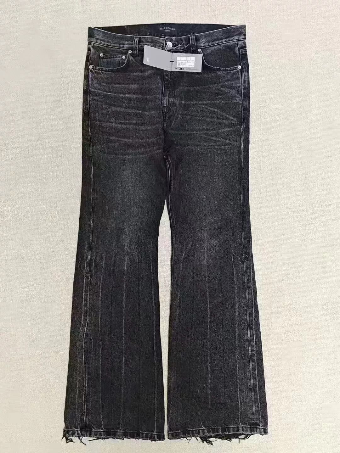 Balenciaga Balenciaga Lost Tape Flared Jeans Size 24" / US 00 / IT 34 - 1 Thumbnail