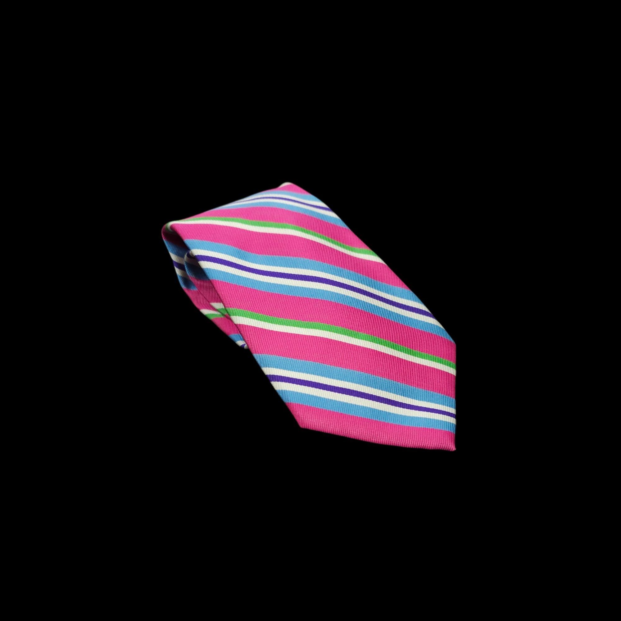 Lauren Ralph Lauren Lauren Ralph Lauren Classic Striped Tie Silk Repp Necktie Size ONE SIZE - 12 Thumbnail