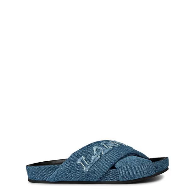 o1g2r1mq1024 Slides in Denim Blue