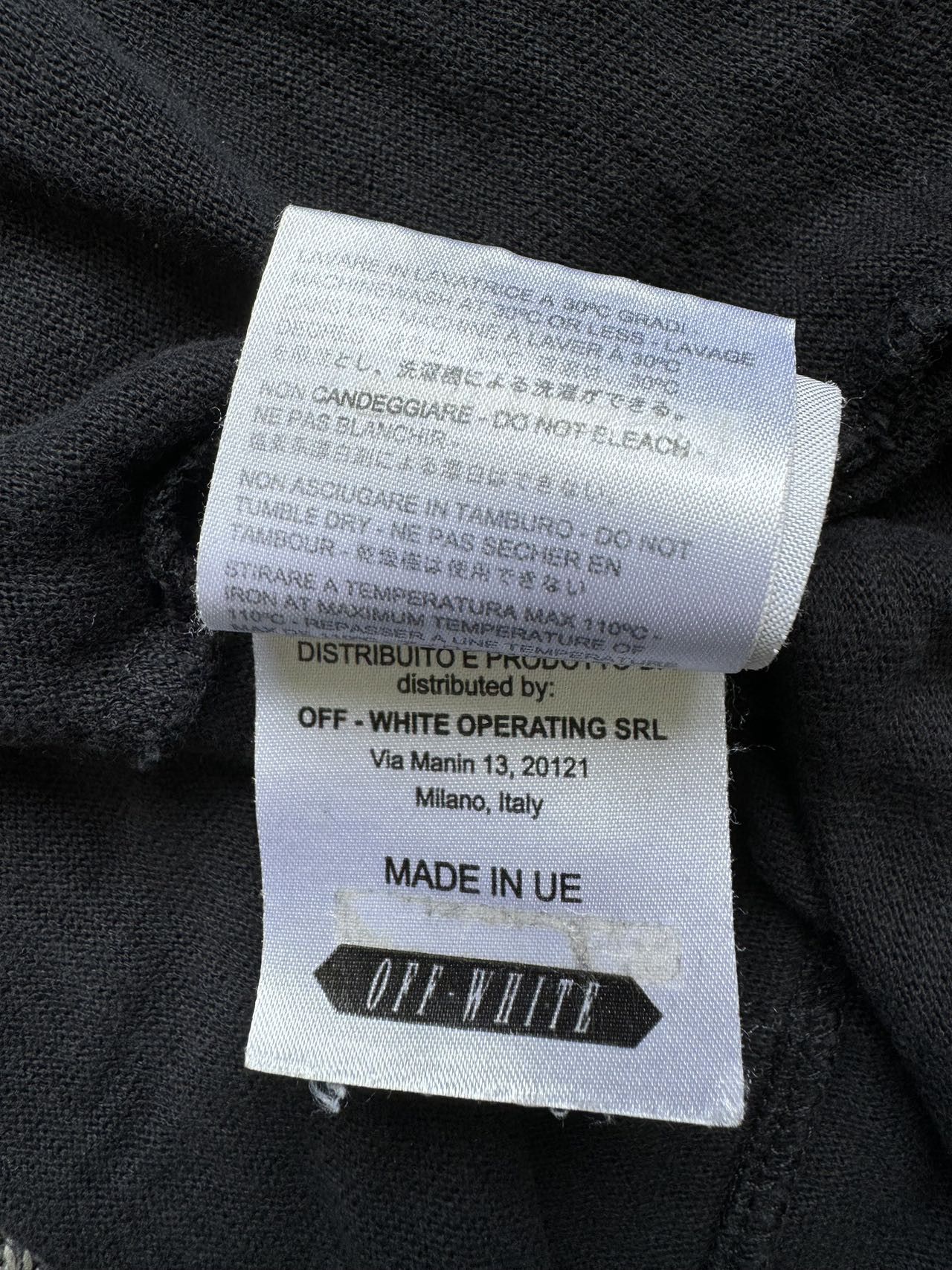 Fragment Design Fragment Design × Off-White T-shirt Size US XL / EU 56 / 4 - 8 Thumbnail