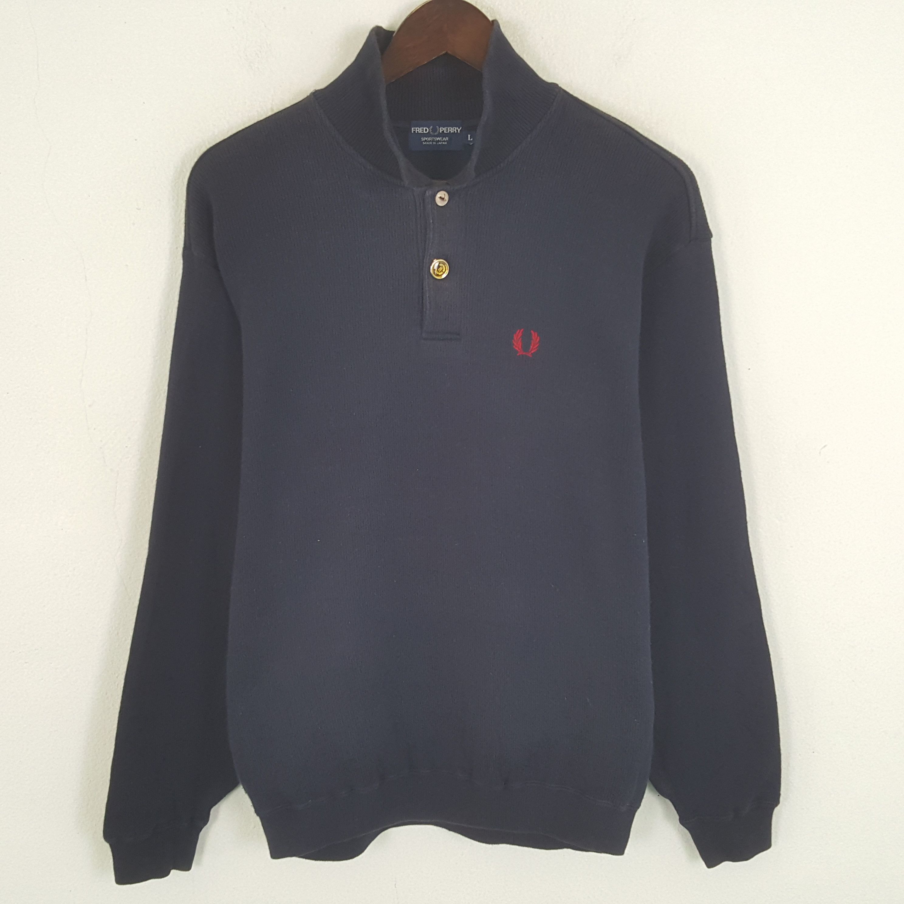 Fred Perry × Vintage Vintage Fried Perry Japanese Sweatshirt Size US M / EU 48-50 / 2 - 1 Thumbnail