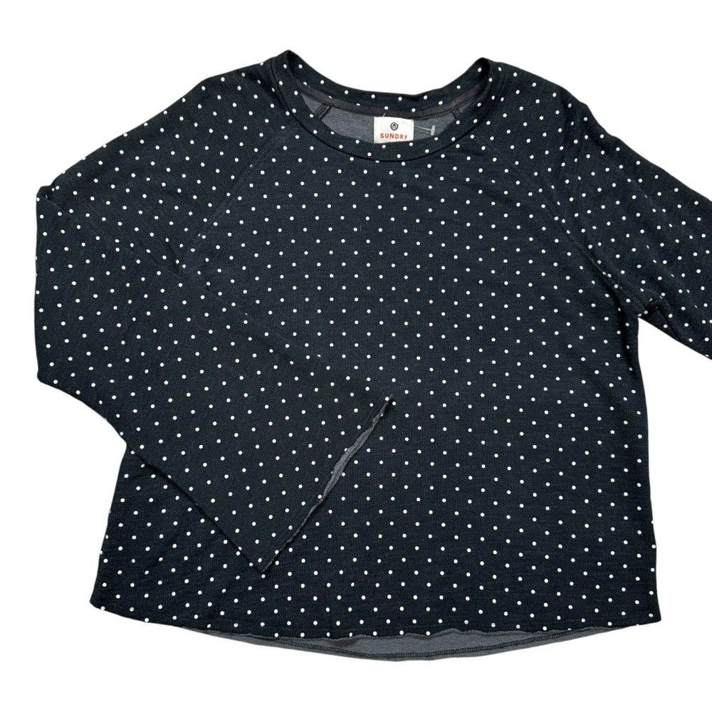 Sundry New Anthropologie Sundry Polka Dot Pullover Size 1 US S Size S / US 4 / IT 40 - 6 Thumbnail