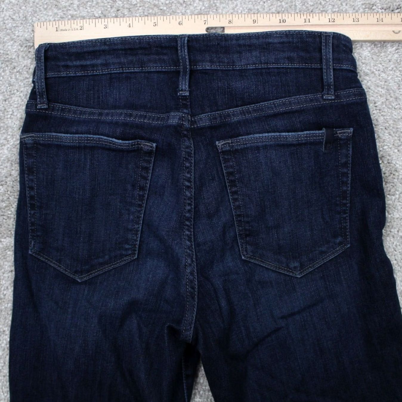 Vintage Joe's Jeans Women 25 Blue Skinny Jeans Ankle 28" Inseam Stretch Denim Mid Rise Regular Fit City Preppy Womens Size 42" / US 20 - 7 Thumbnail
