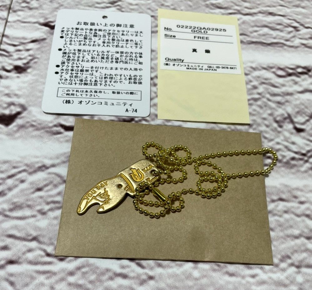 Hysteric Glamour Hysteric Glamour YOU PAY Necklace Size ONE SIZE - 4 Thumbnail