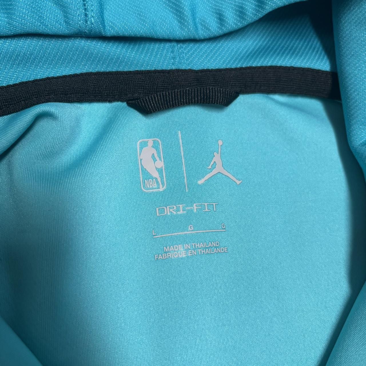 Jordan Brand sz L - NBA x Jordan Charlotte Hornets track jacket hoodie Size US L / EU 52-54 / 3 - 4 Thumbnail