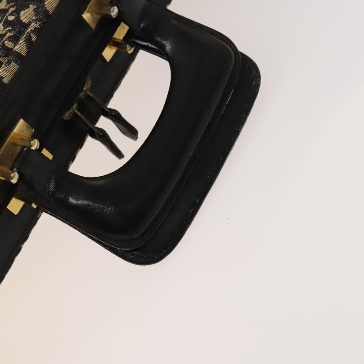 Dior DIOR Trotter Canvas Trunk Navy Gold Size ONE SIZE - 7 Thumbnail