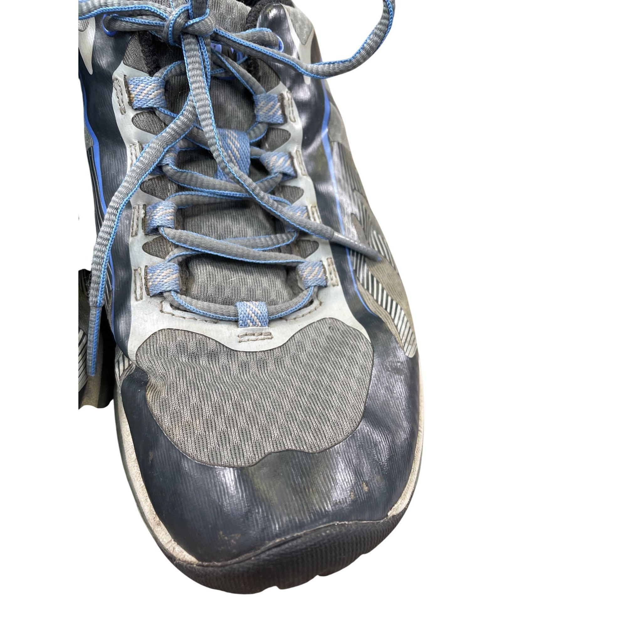 Merrell Merrell Womens Gray Blue Hiking Trail Sneakers Shoes size 7. Size US 7.5 / IT 37.5 - 7 Thumbnail