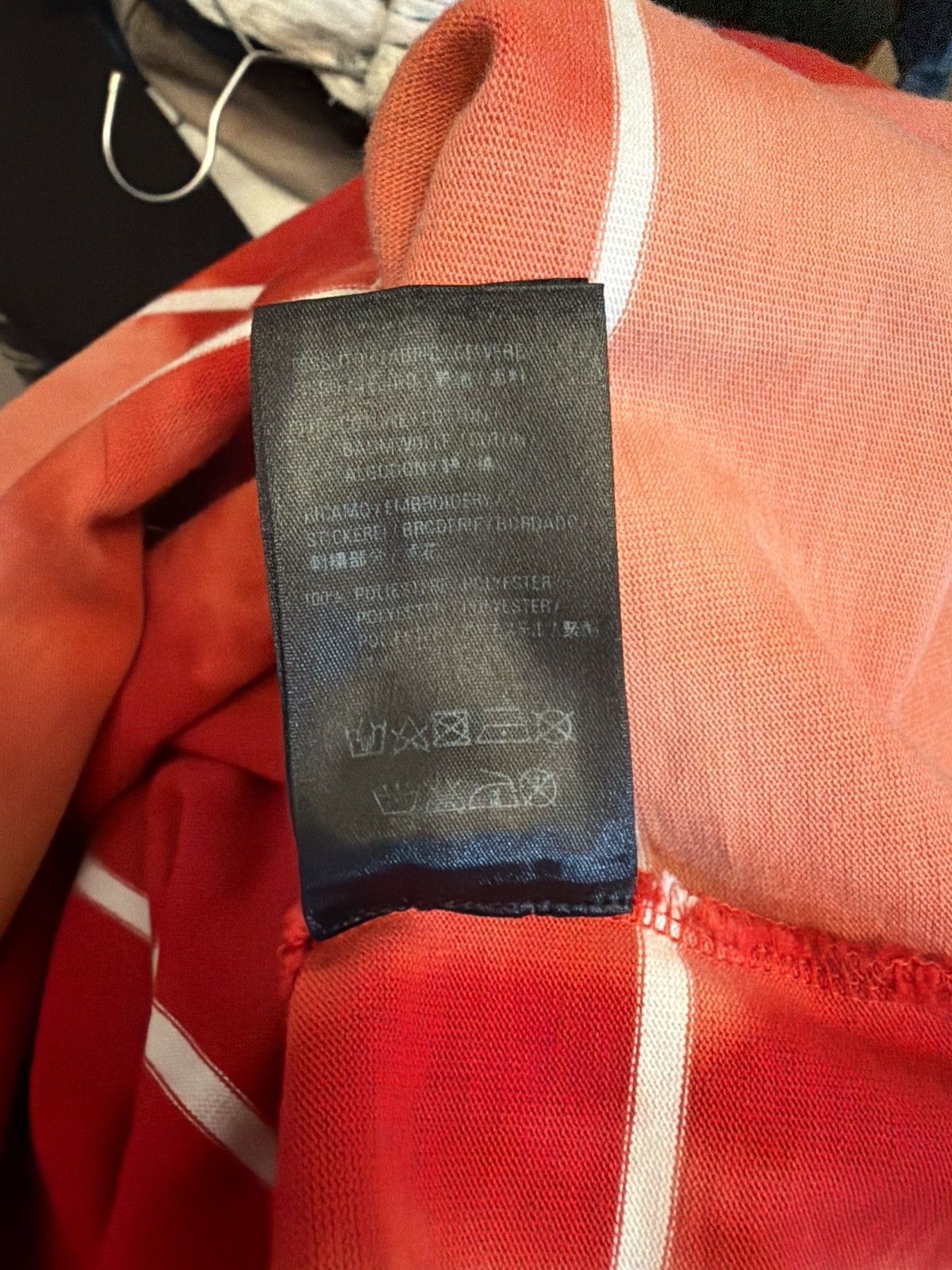 Balenciaga Balenciaga Mock Neck Bleach Dyed Striped Long Sleeve Size US S / EU 44-46 / 1 - 9 Thumbnail