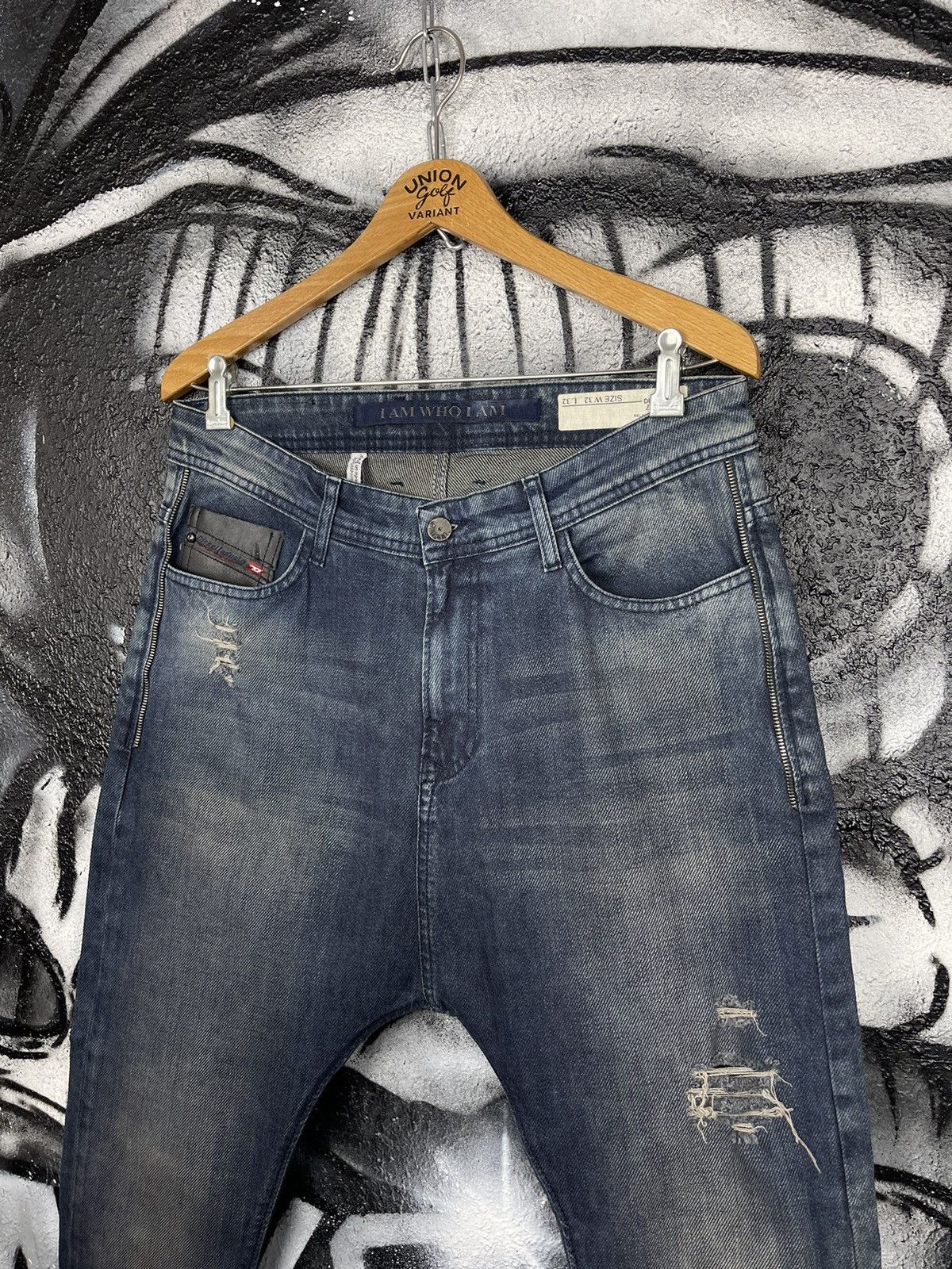 Diesel Diesel Eazee Relaxed Boyfriend Low Waist Jeans Women’s Size 32" / US 10 / IT 46 - 3 Thumbnail