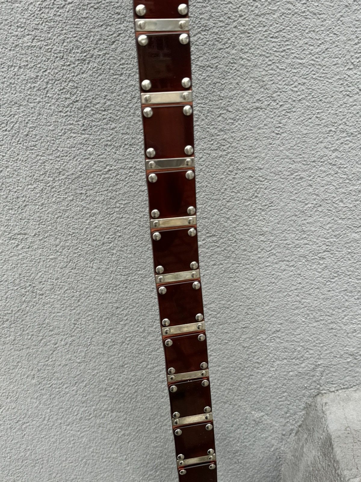 Vintage Nanni Leather Italy Avant-Garde Belt Size ONE SIZE - 4 Thumbnail