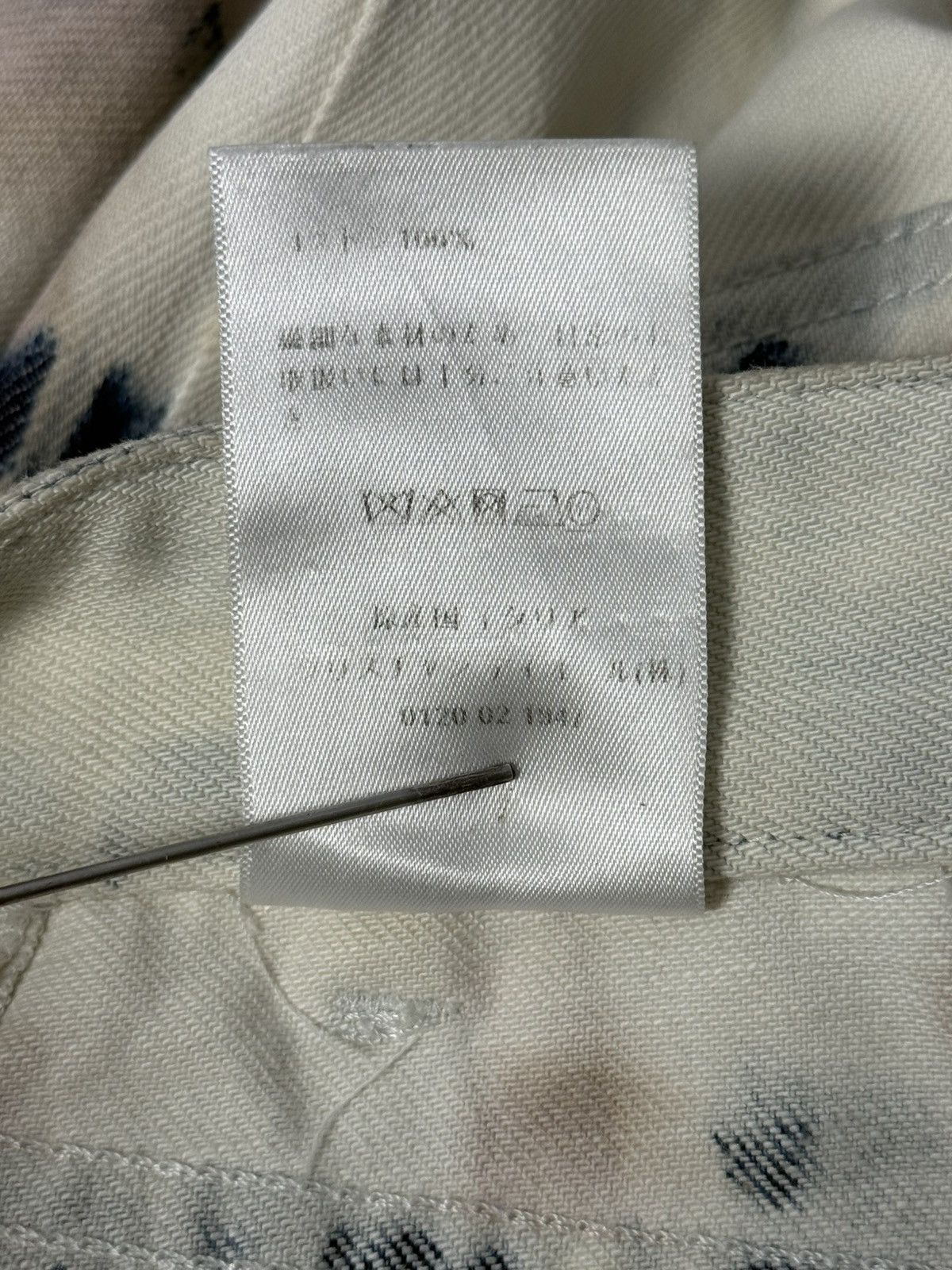 Dior Dior Tie Dye Denim Wide Leg Size 26" / US 2 / IT 38 - 22 Thumbnail