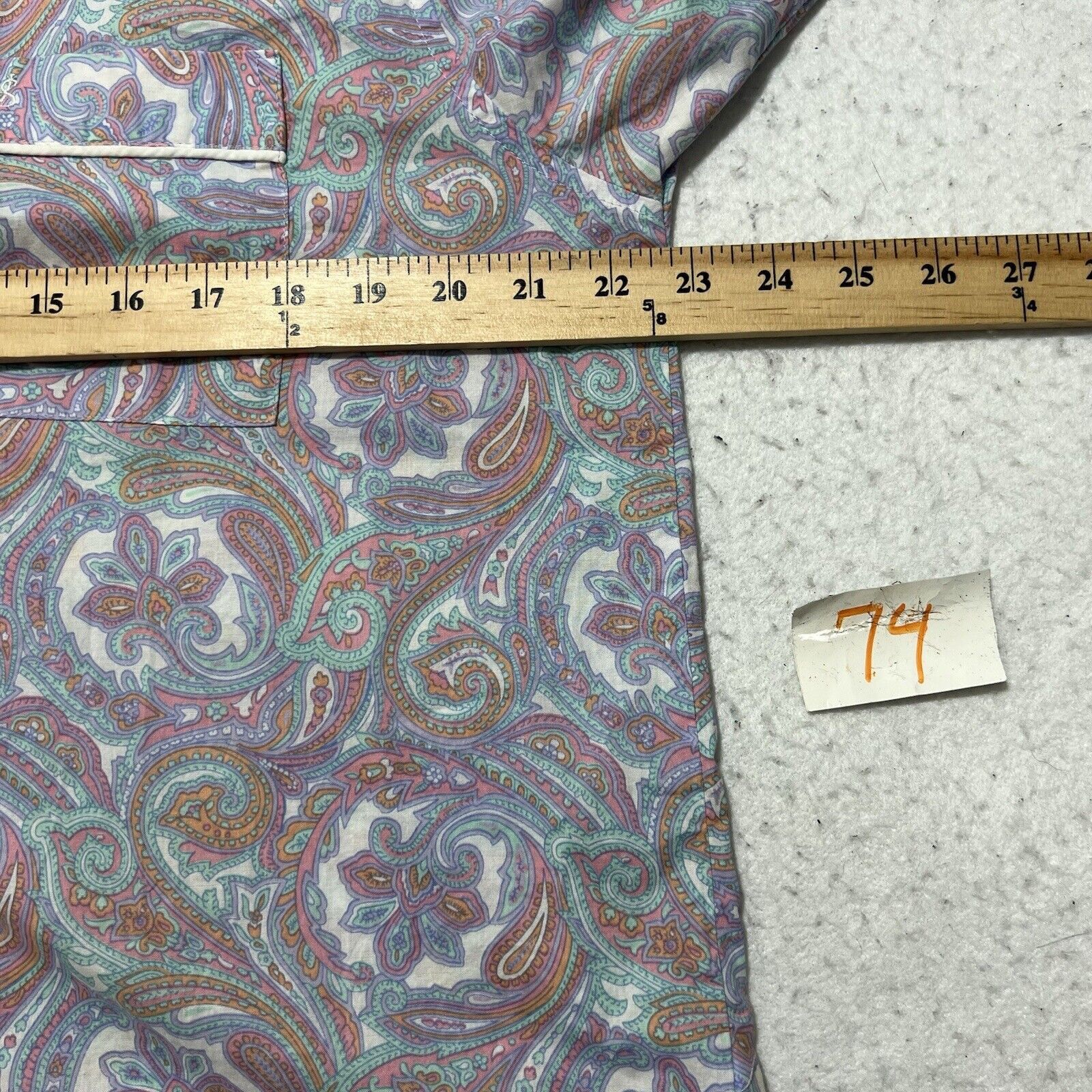 Victoria's Secret Victoria's Secret Paisley Patterned Button Up Sleep Shirt Size ONE SIZE - 8 Thumbnail