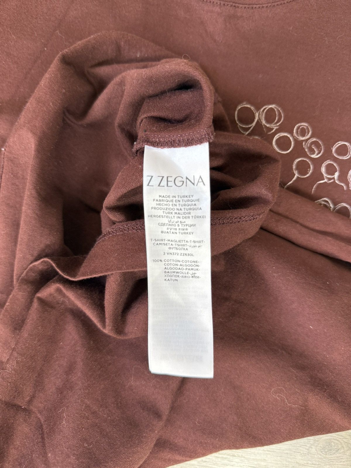 Z Zegna Z Zegna Short Sleeve T Shirt Size US L / EU 52-54 / 3 - 6 Thumbnail
