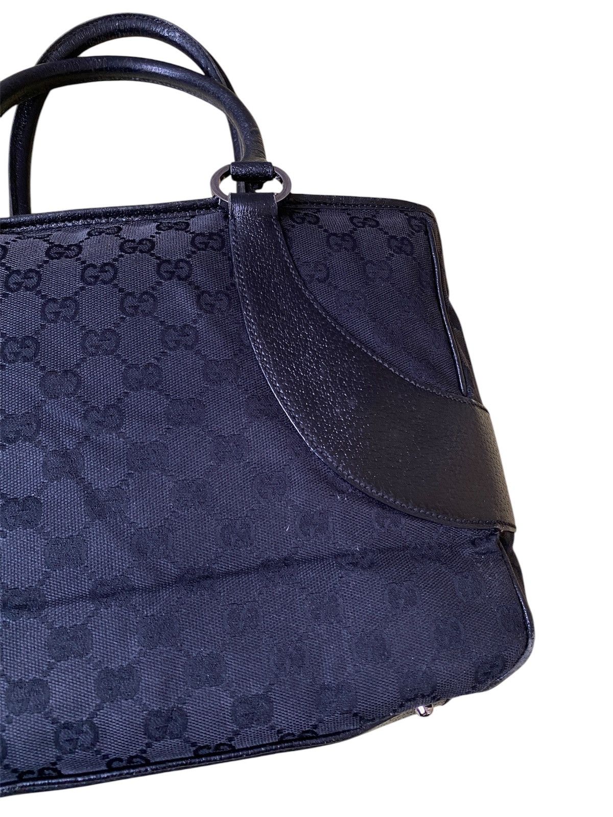 Gucci Gucci GG Canvas Tote Bag Size ONE SIZE - 4 Thumbnail