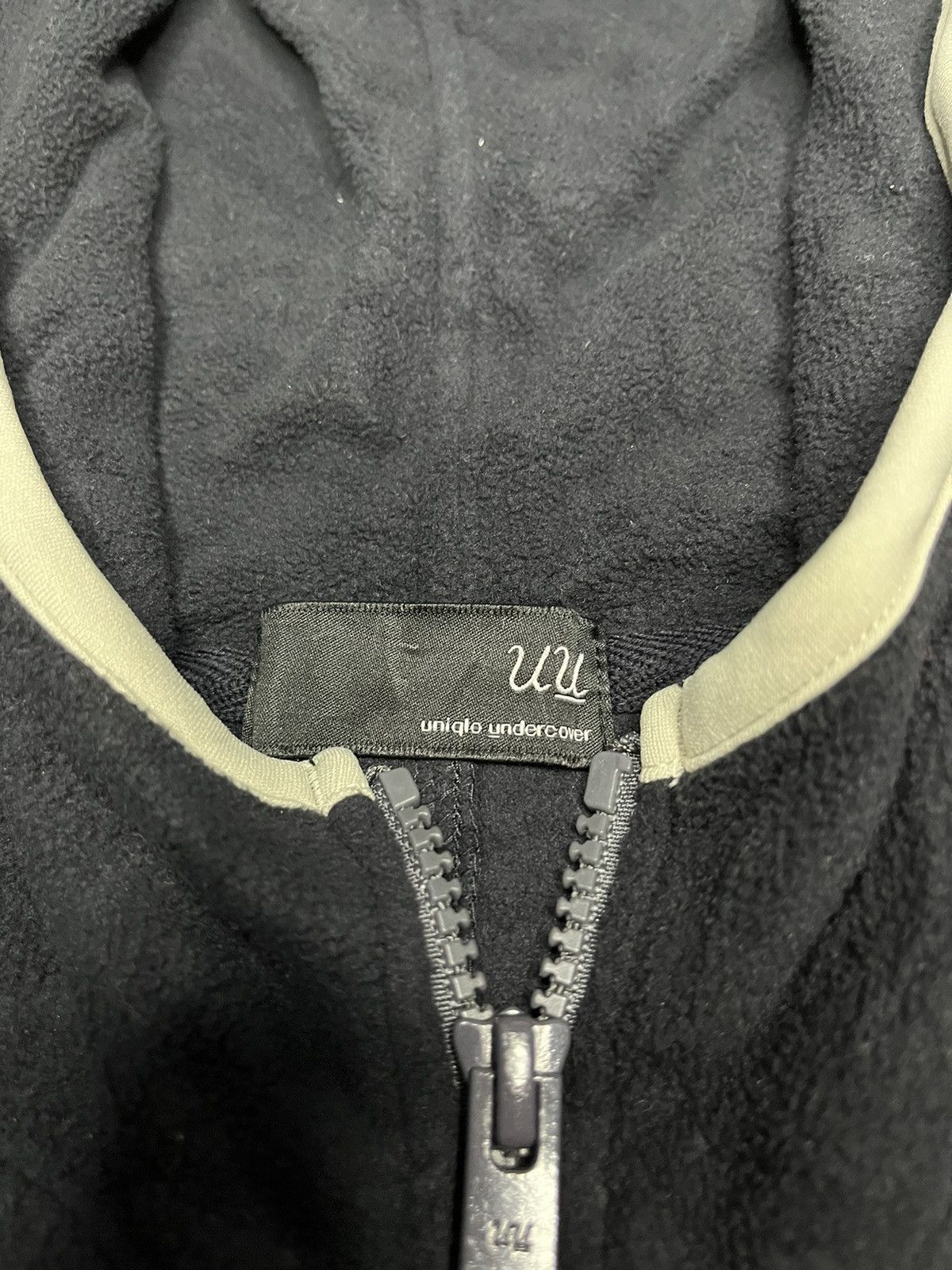 Japanese Brand × Undercover × Uniqlo UU Uniqlo Undercover Zipper Fleece Hoodie Jacket Size US M / EU 48-50 / 2 - 9 Thumbnail