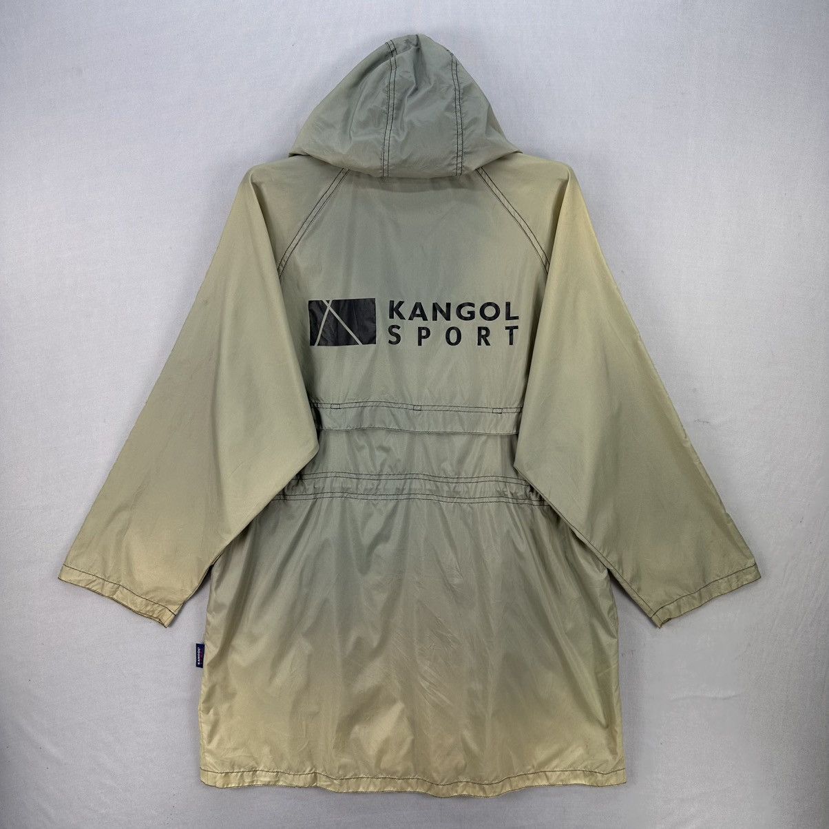 Kangol Vintage Kangol Sport Big Logo Nylon Jacket Hoodie Size M / US 6-8 / IT 42-44 - 4 Thumbnail