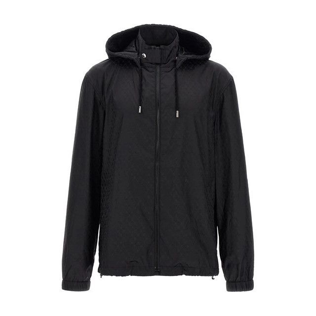 Alexander McQueen ALEEXANDER MCQUEEN Skull Black Nylon Windbreaker Jacket New Size US M / EU 48-50 / 2 - 1 Thumbnail