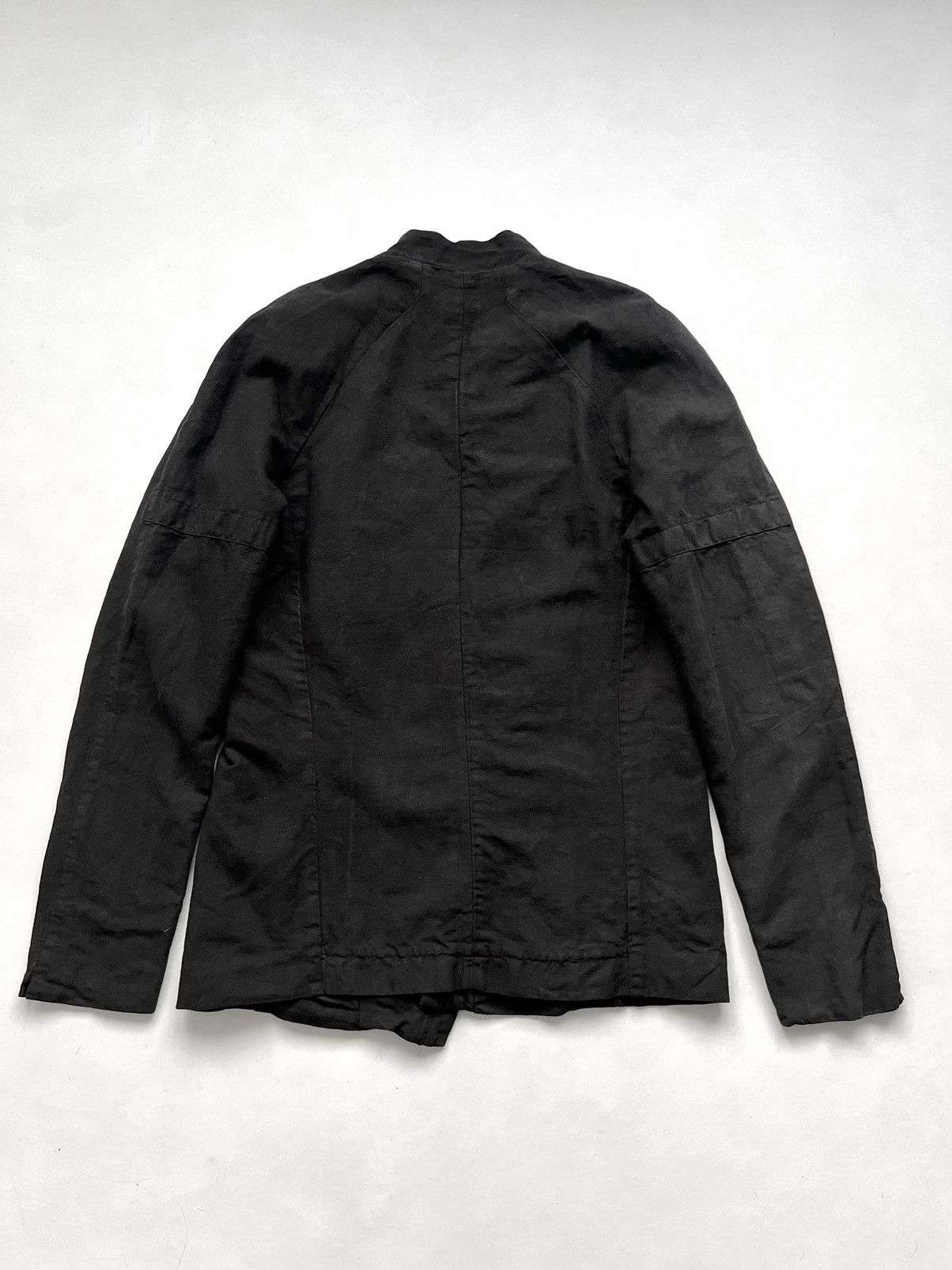Individual Sentiments 🇮🇹Lost&Found Ria Dunn Linen Asymmetrical Heavy Zip Up Jacket Size US L / EU 52-54 / 3 - 16 Thumbnail