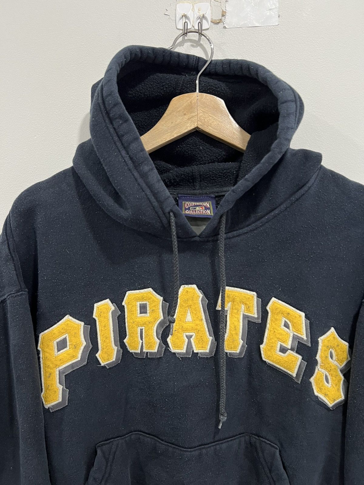 Vintage Vintage Pirates Spellout Hoodie Sweater sweatshirt Size US L / EU 52-54 / 3 - 2 Thumbnail